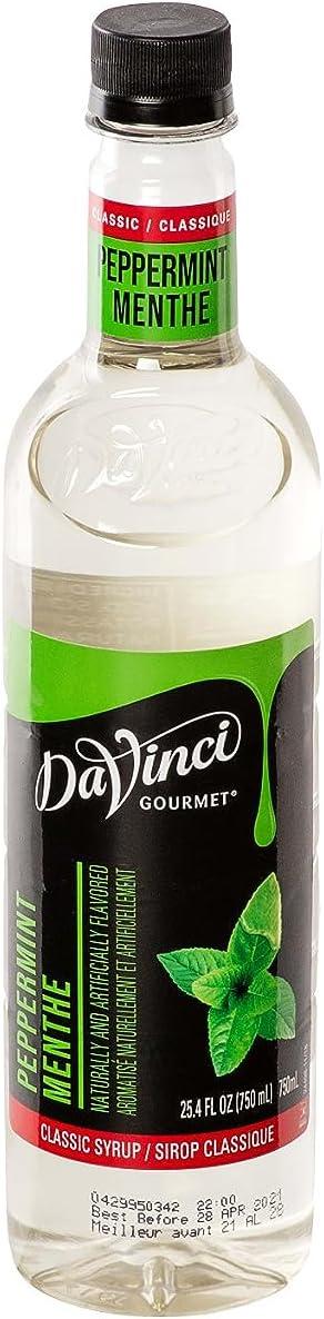 DaVinci Gourmet Classic Syrup, Peppermint, 750ml