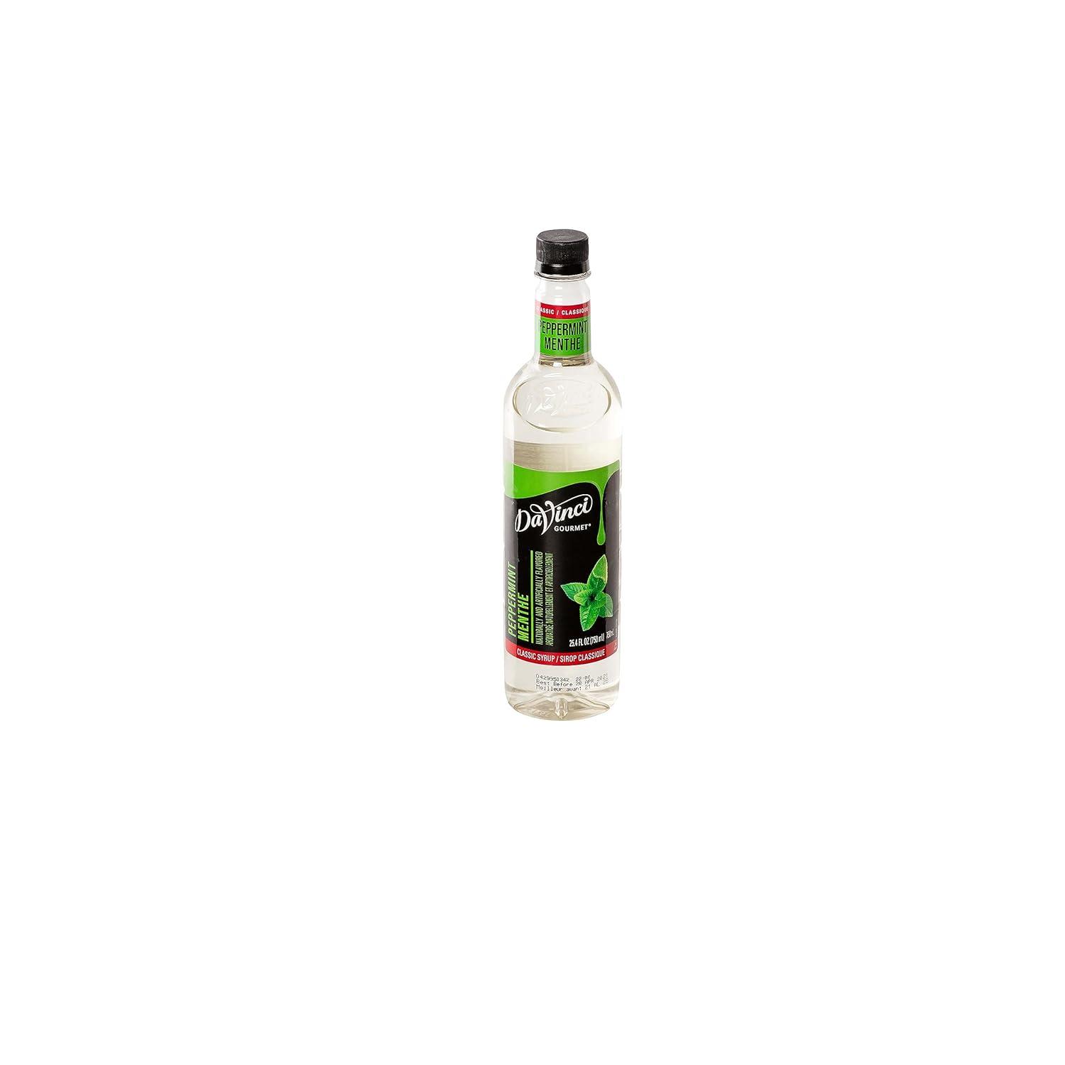 DaVinci Gourmet Classic Syrup, Peppermint, 750ml