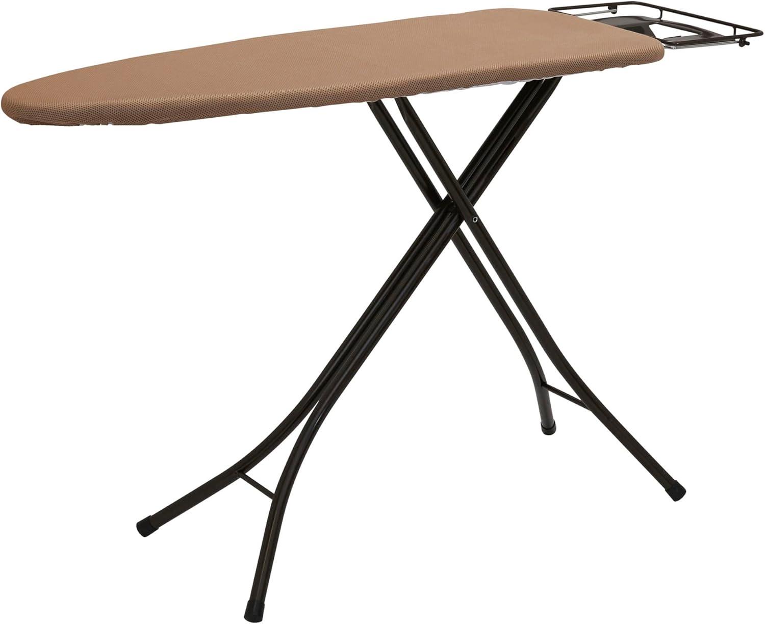 Household Essentials Mega Wide Top Ironing Board 4 Legs Antique Bronze Frame