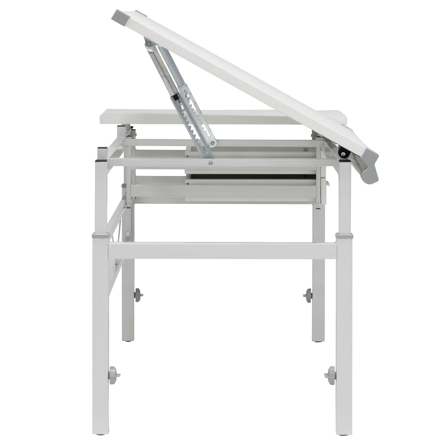 Inbox Zero Cowie Height Adjustable Drafting Table