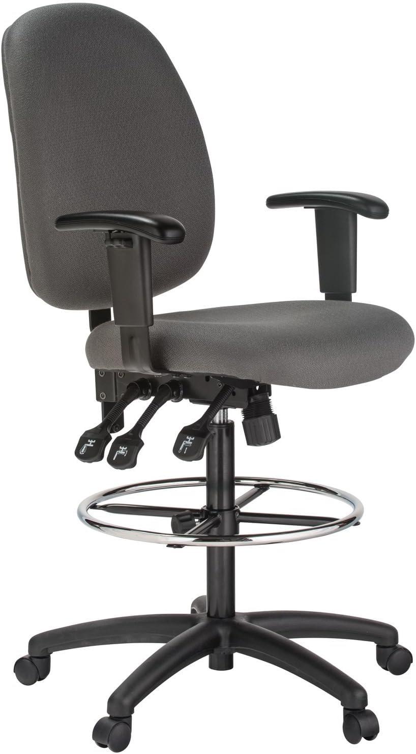 Harwick Furniture Mid-Back Drafting Chair
