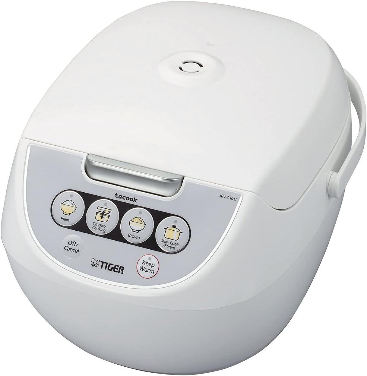 Tiger JBV-A18U 10-Cup Multi-function Rice Cooker - White