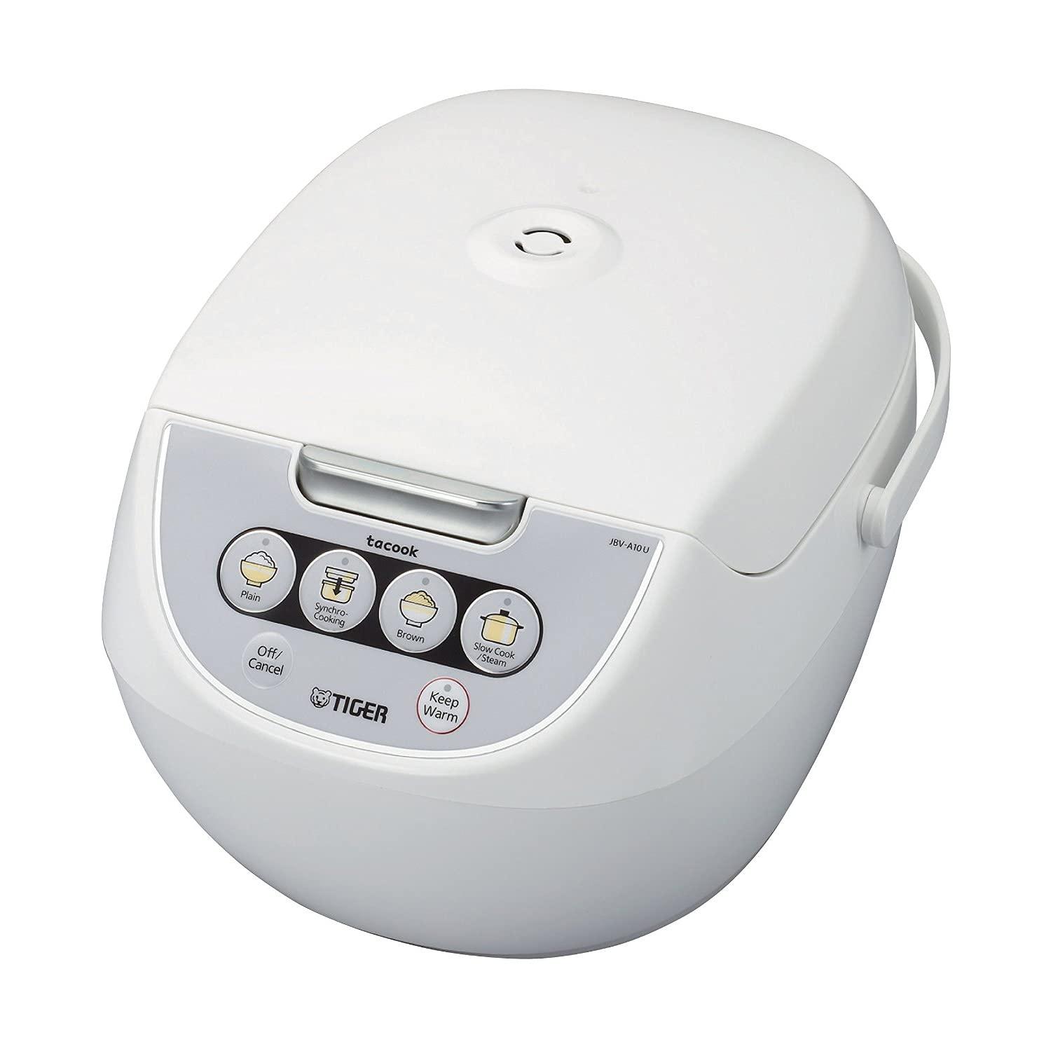 Tiger JBV-A18U 10-Cup Multi-function Rice Cooker - White