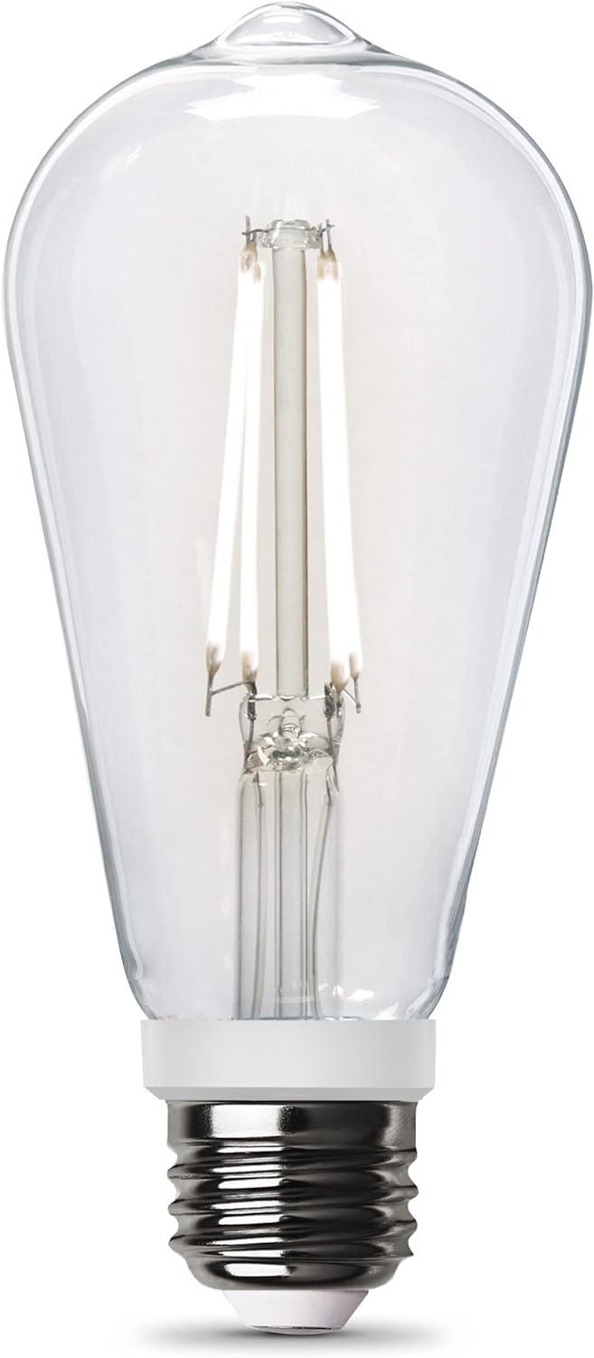 Feit Electric ST19 E26 (Medium) LED Motion Activated Bulb Daylight 60 Watt Equivalence 1 pk