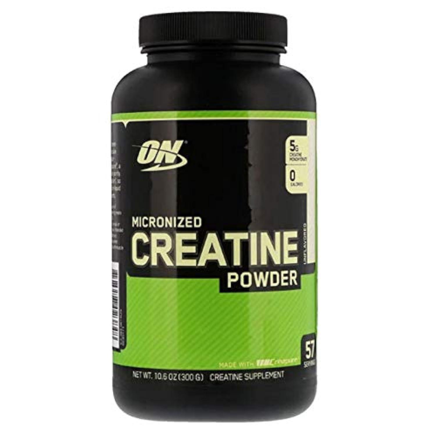 Optimum Nutrition Creatine Sports Nutrition Supplement Powder - 300g: Energy, Dieting, Powder Form