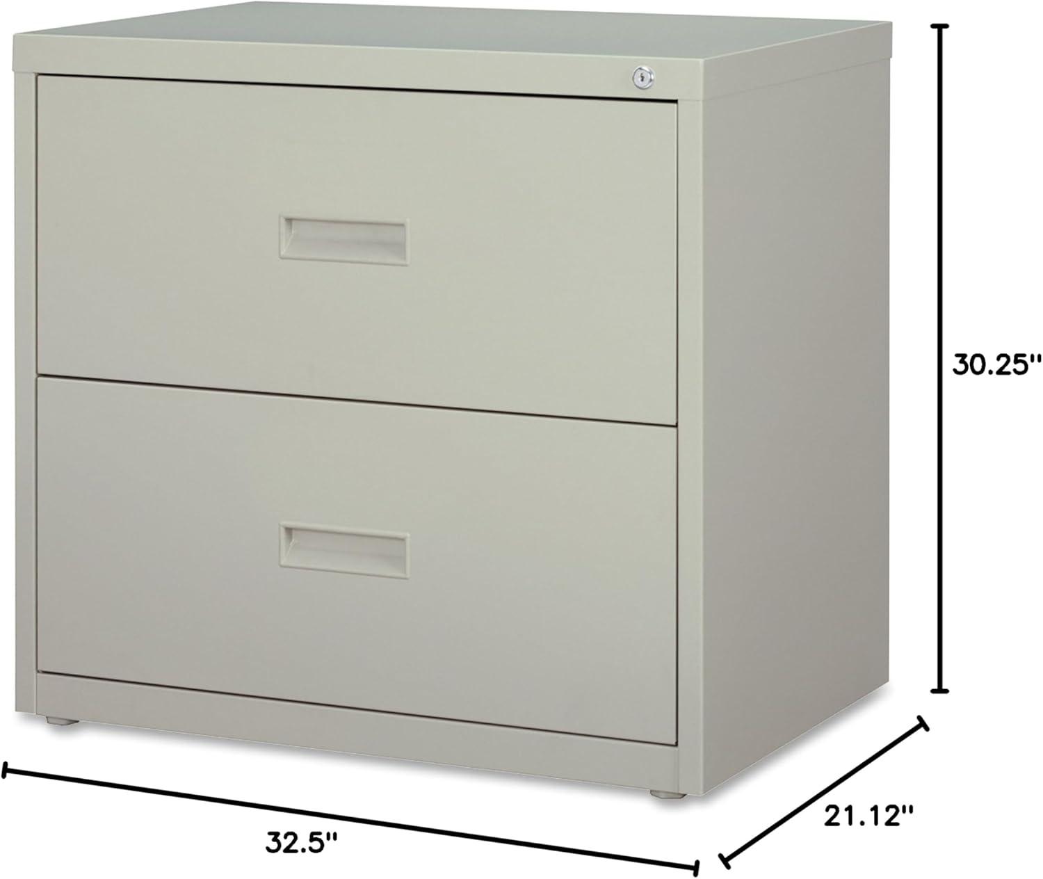 Fortress 30'' Wide 2 -Drawer Steel File Cabinet