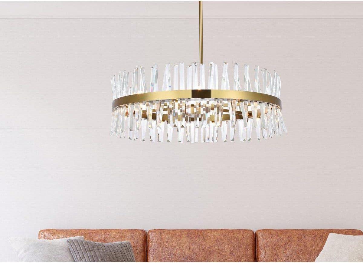 Elegant Lighting Serephina 16 - Light Chandelier in  Satin Gold