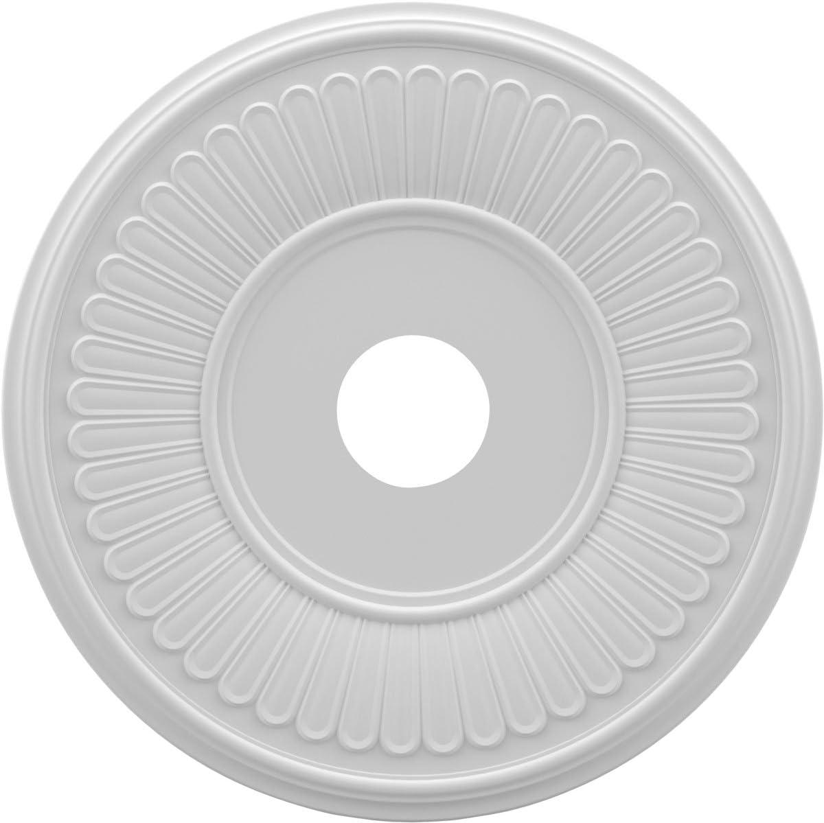 Ekena Millwork Berkshire Thermoformed PVC Ceiling Medallion CMP19BE