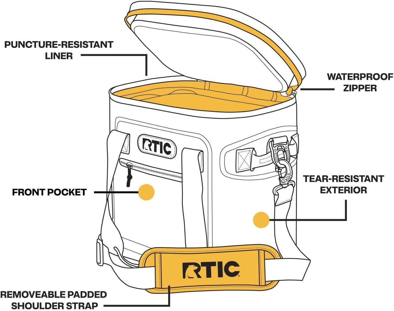 RTIC Outdoors 20 Cans Ultra-Tough Soft Sided Cooler - Patriot