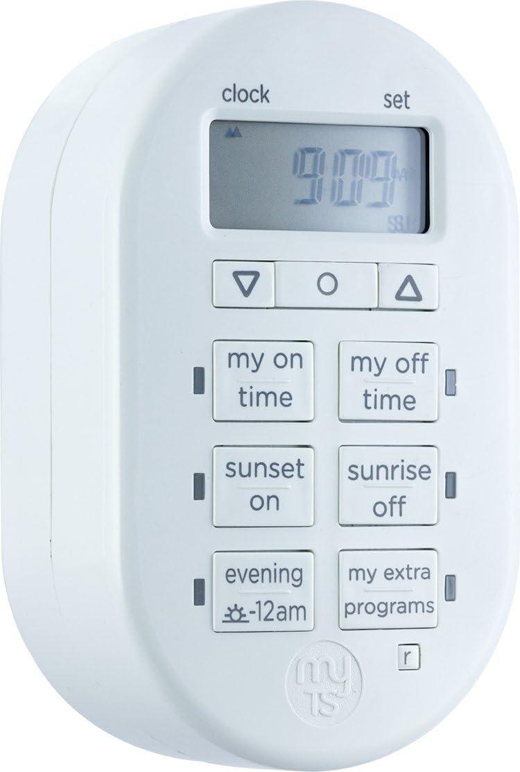 myTouchSmart 7-Day Indoor Plug-In Digital Timer, 1-Outlet, 33860