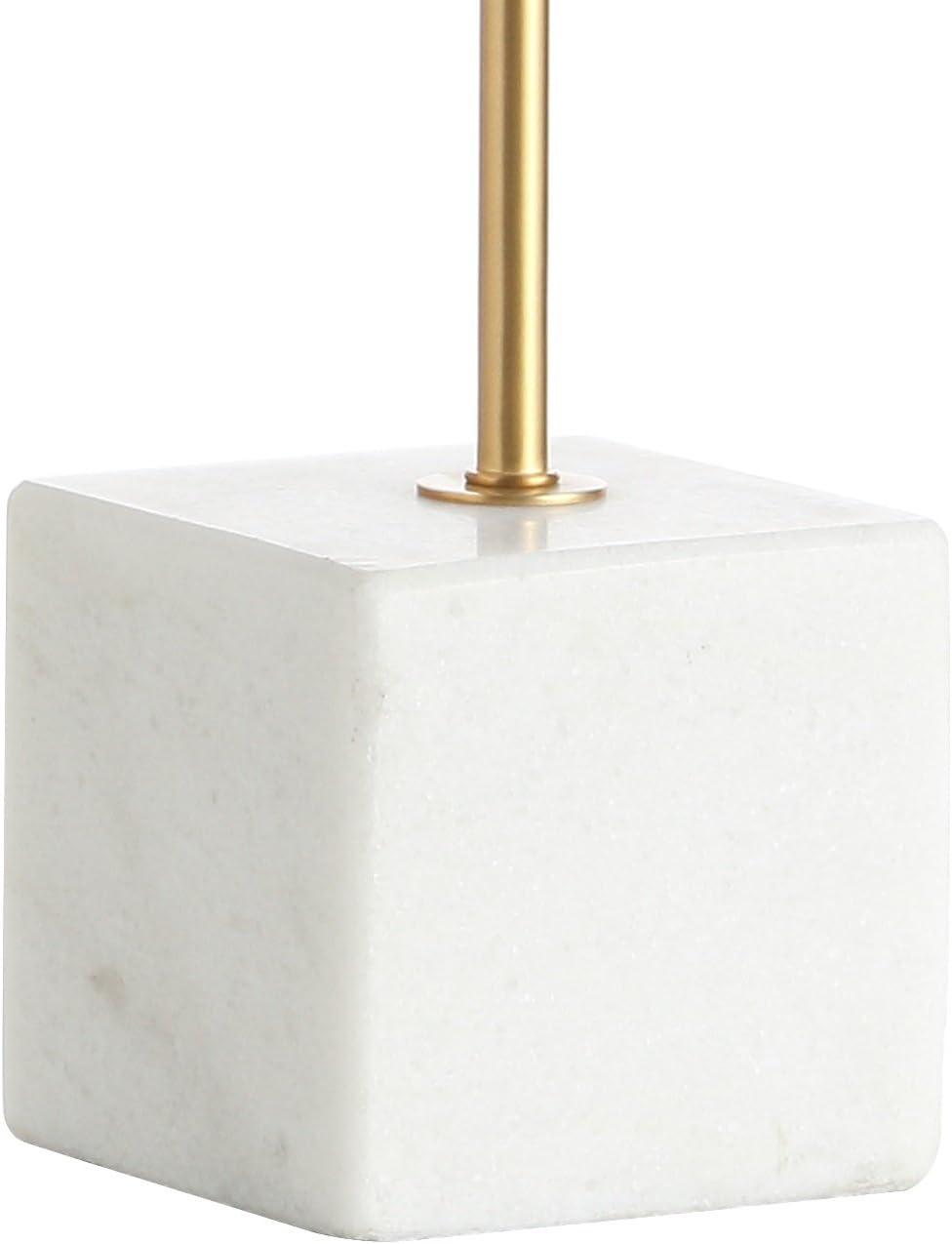 Fisher 25" Marble/Brass LED Table Lamp