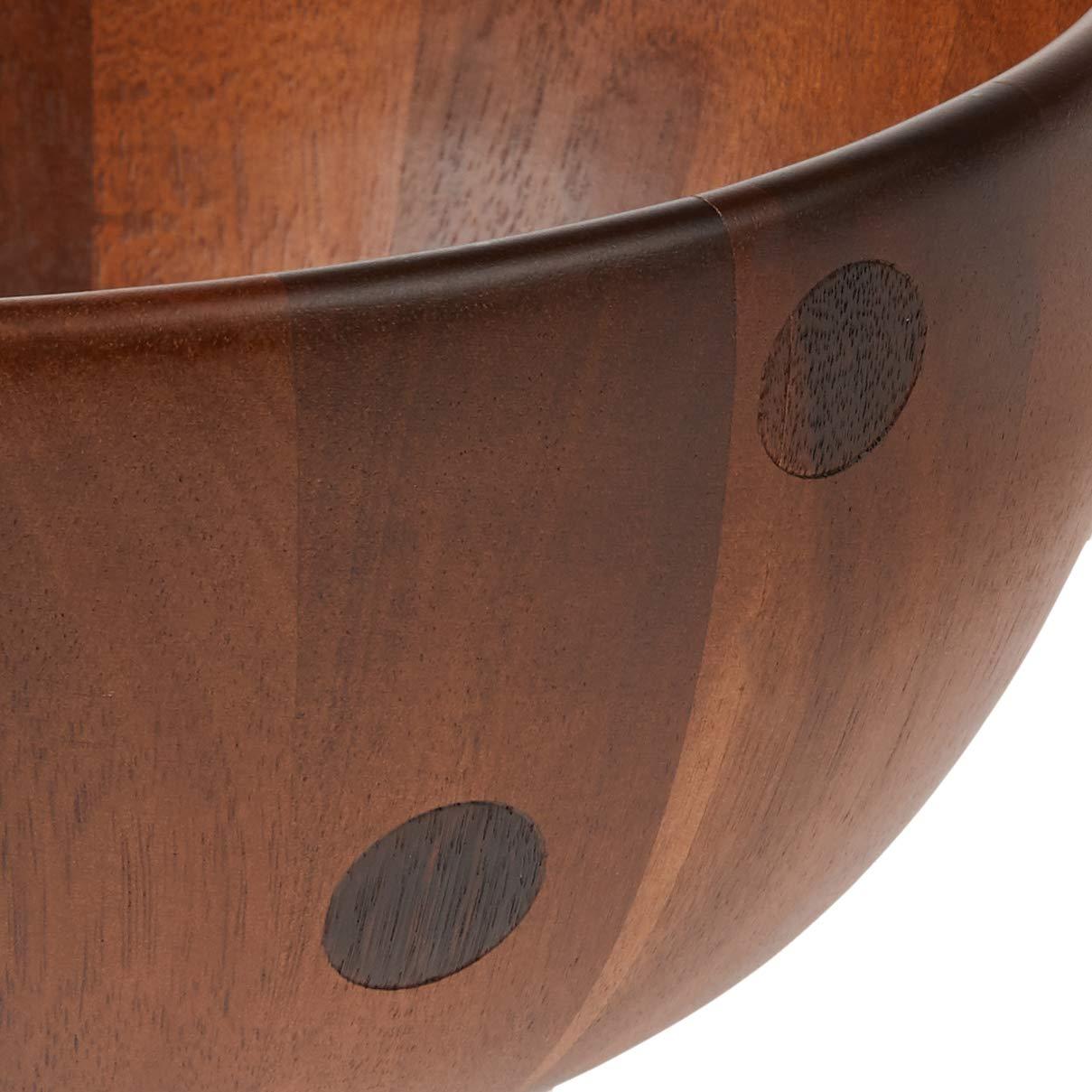 Kate Spade New York Deco Dot Wood Salad Bowl