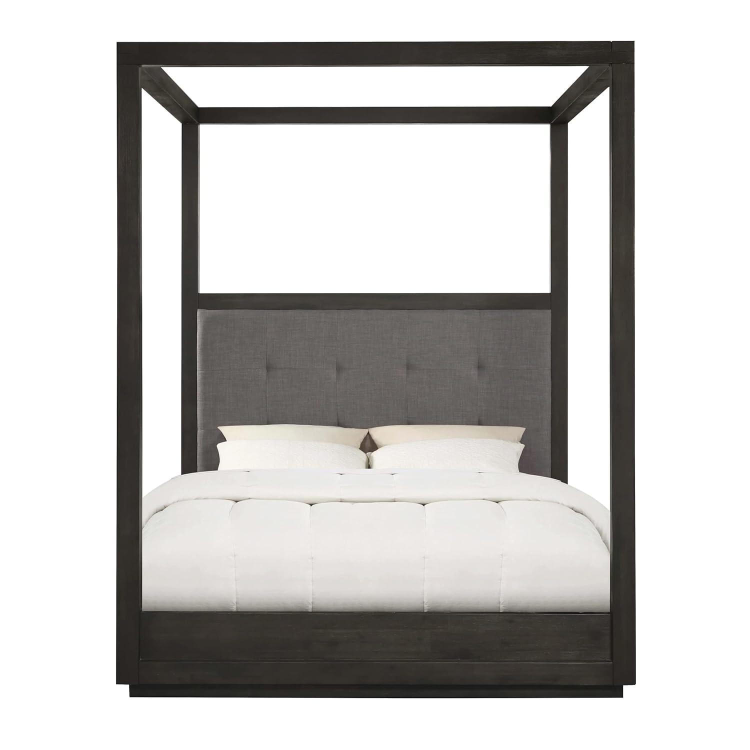 Eloise Upholstered Canopy Bed