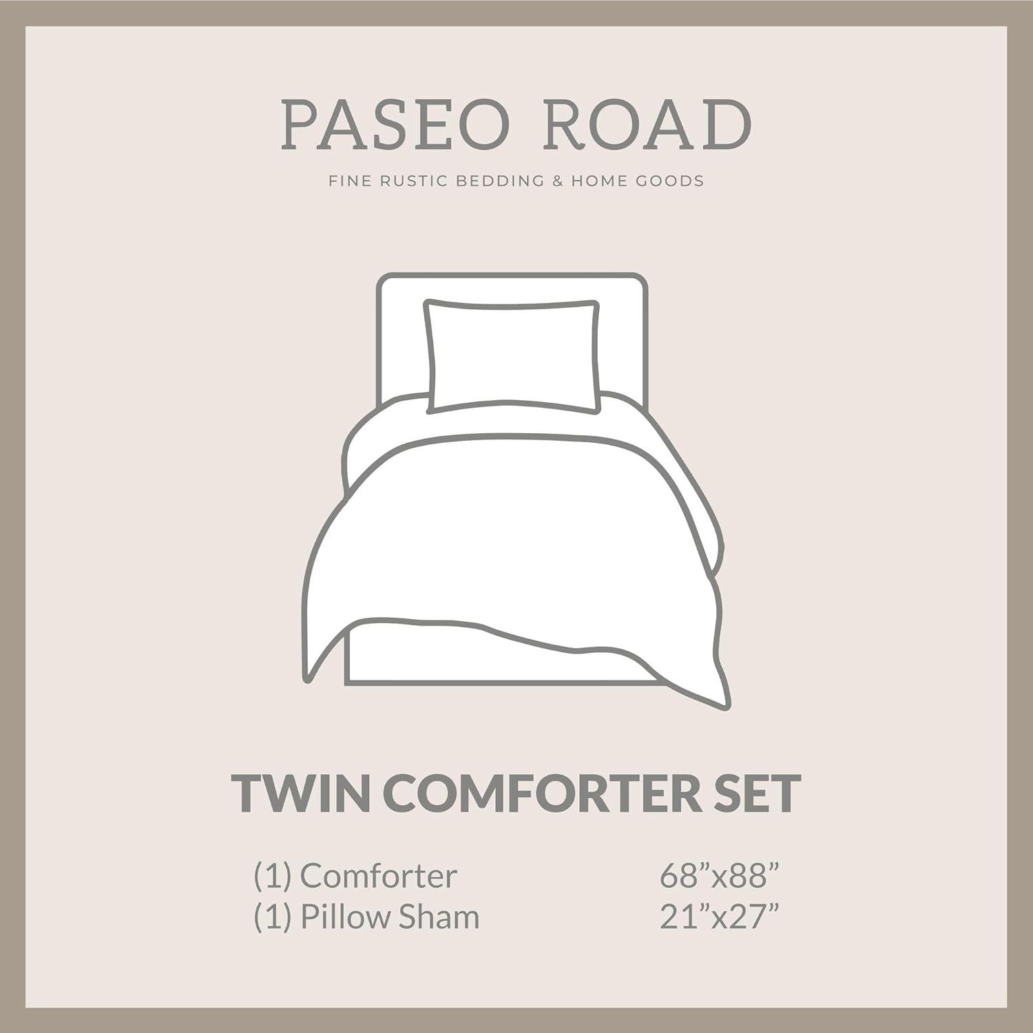 Paseo Road by HiEnd Accents Estes Chenille Jacquard Southwestern Lodge Comforter Set