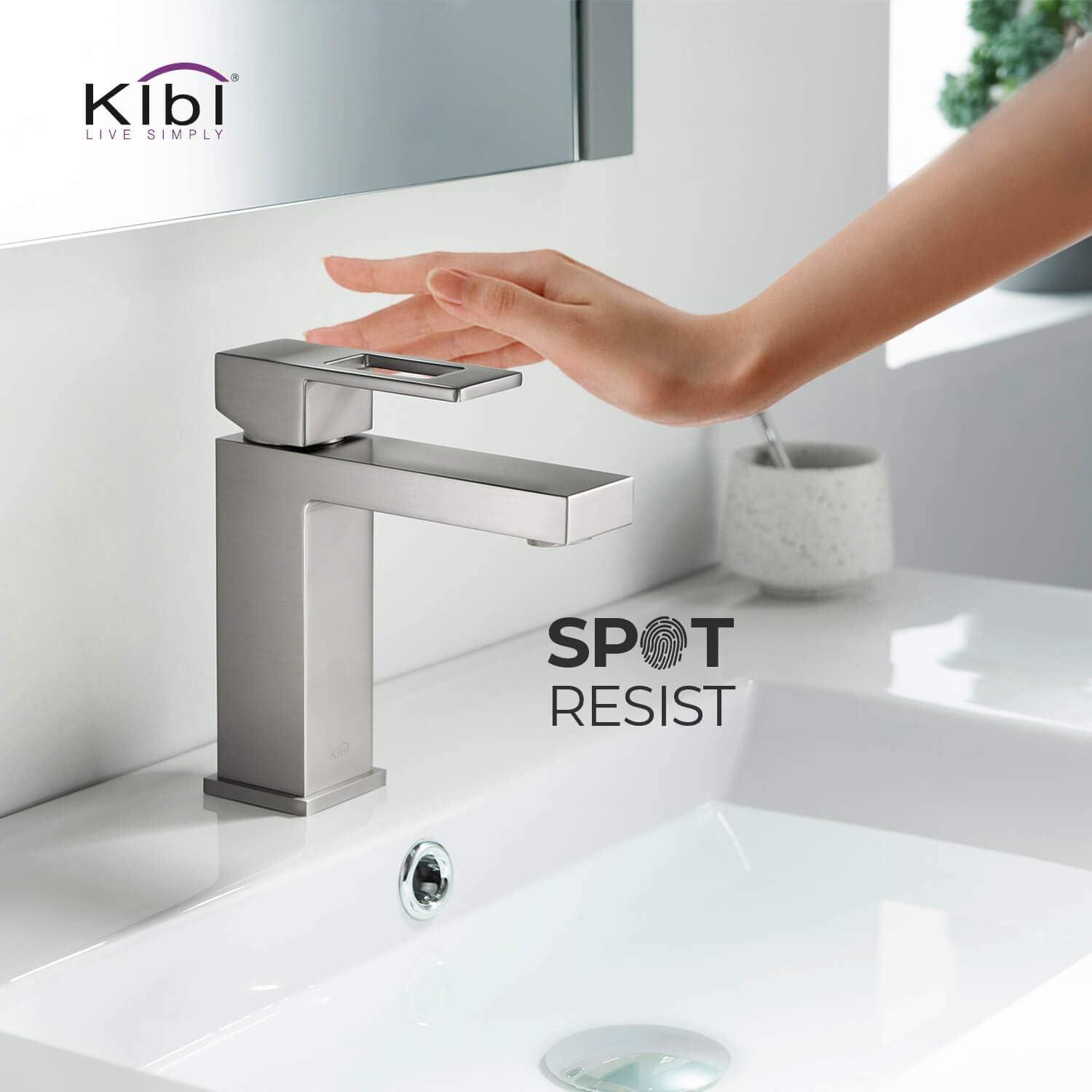 Cube Single-Hole Single-handle Bathroom Faucet