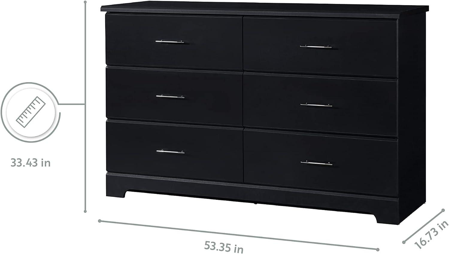 Brookside 6 Drawer Double Dresser