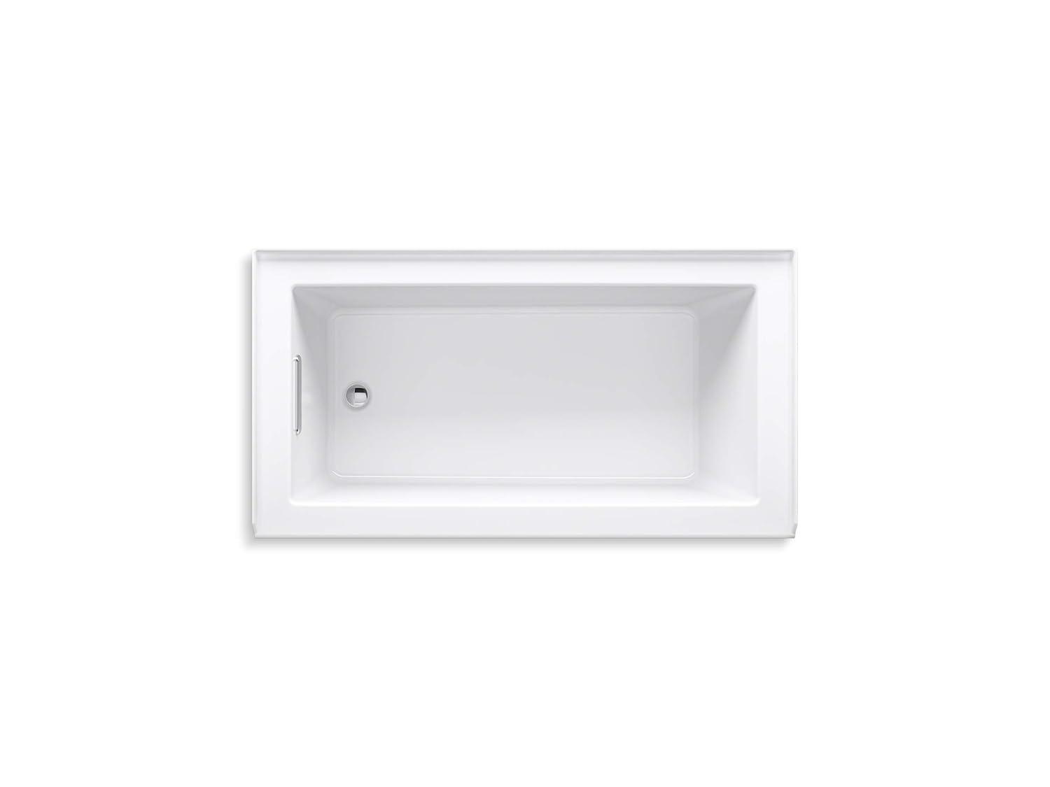 Underscore 60" x 32" Alcove Soaking Bathtub