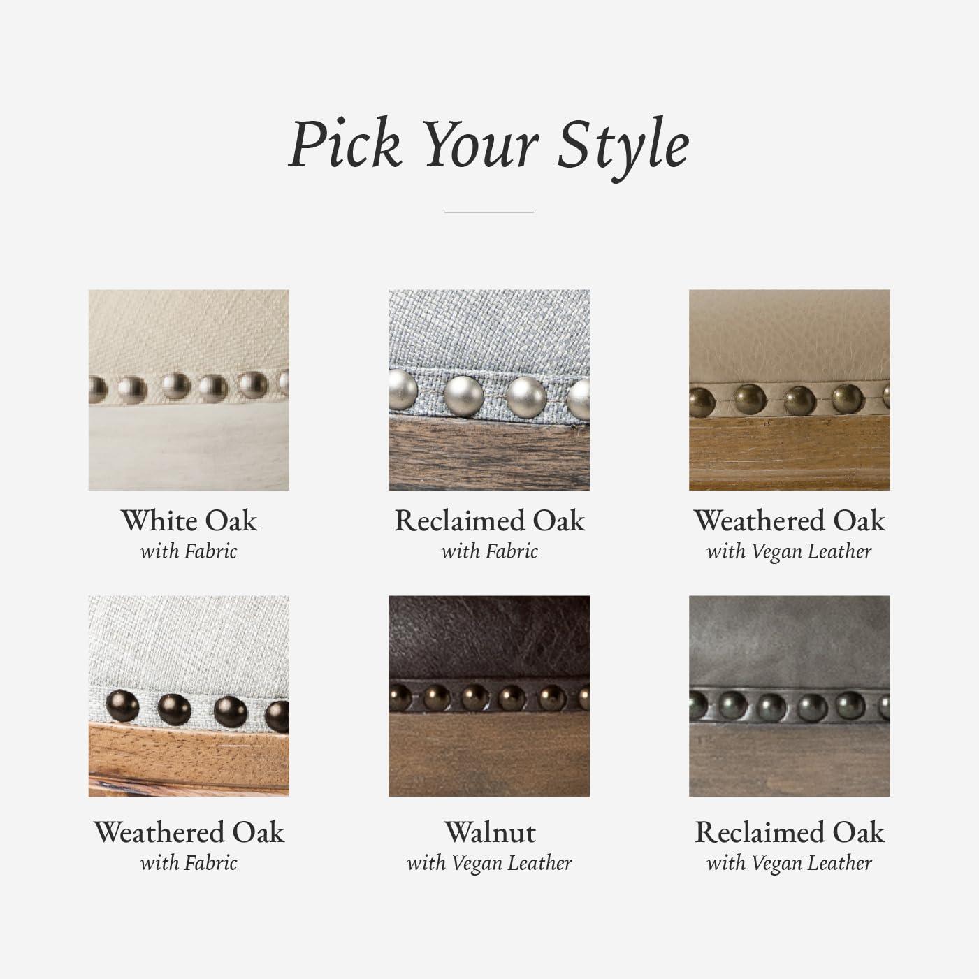 Maven Lane Maven Lane Alexander Stool with Fabric Upholstery