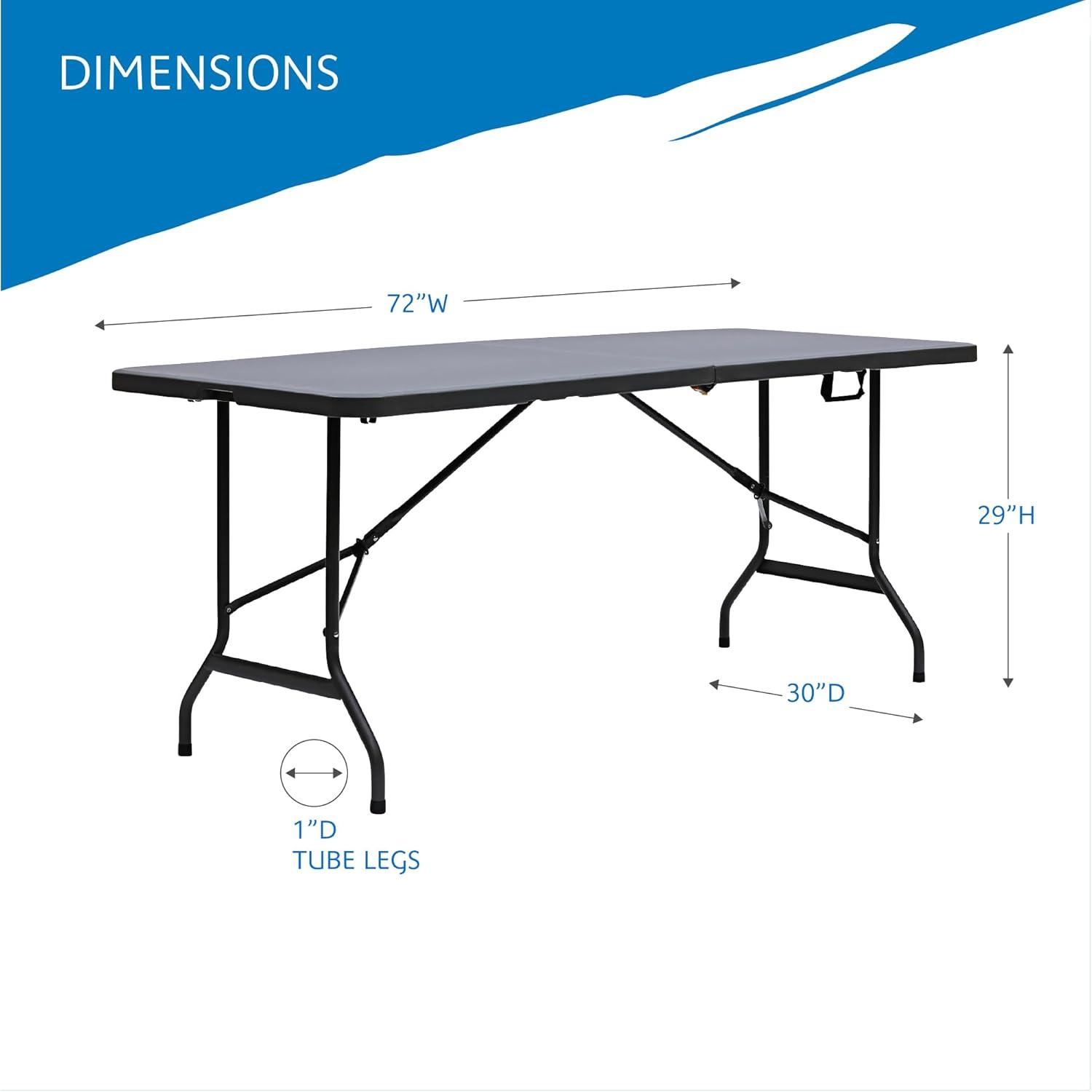 Iceberg Enterprises IndestrucTableTOO Rectangular Folding Table