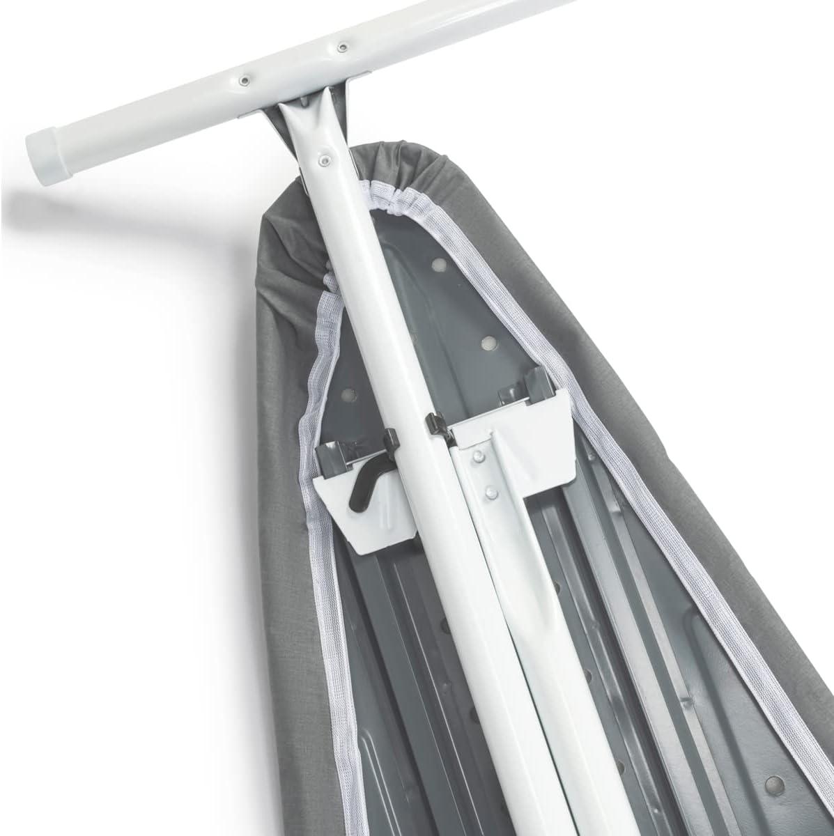 Full Size Grey Ironing Board with Steel T-Legs and Cover