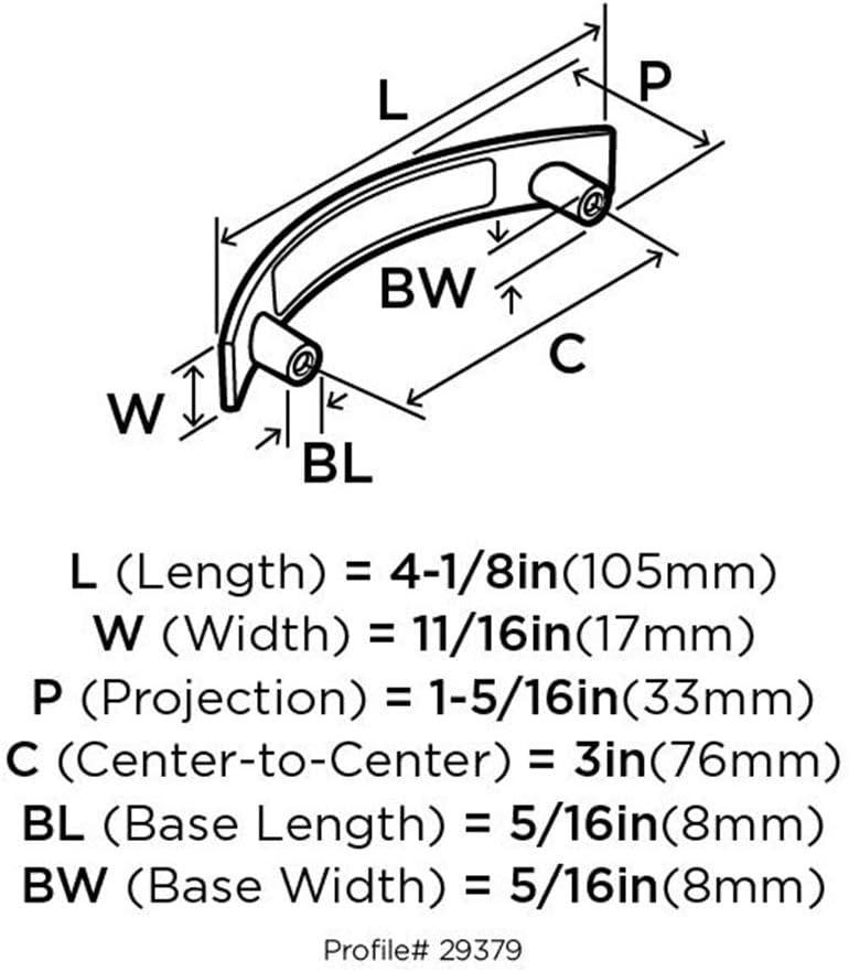 Amerock Extensity Cabinet or Drawer Pull