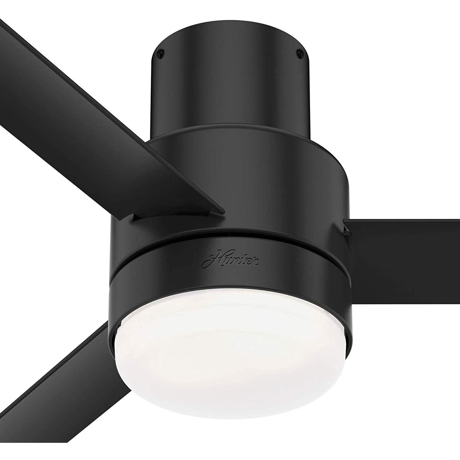 44" Gilmour 3 - Blade Outdoor Flush Mount Ceiling Fan with Remote Control and Light Kit Included