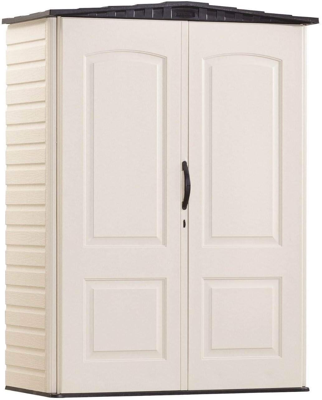 Rubbermaid 5 ft. x 2 ft. Vertical Shed - Small  78.5"L x 29.7"W x 14.4"H