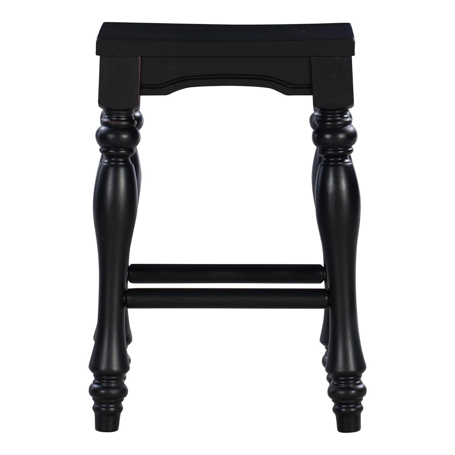 Clemente Counter Stool with Solid Wood Frame