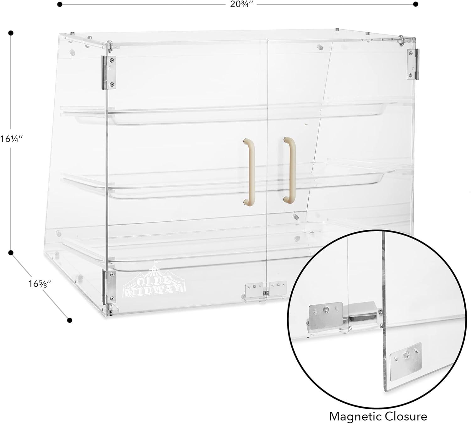 Olde Midway Olde Midway Plastic Display Case Buffet Accessory