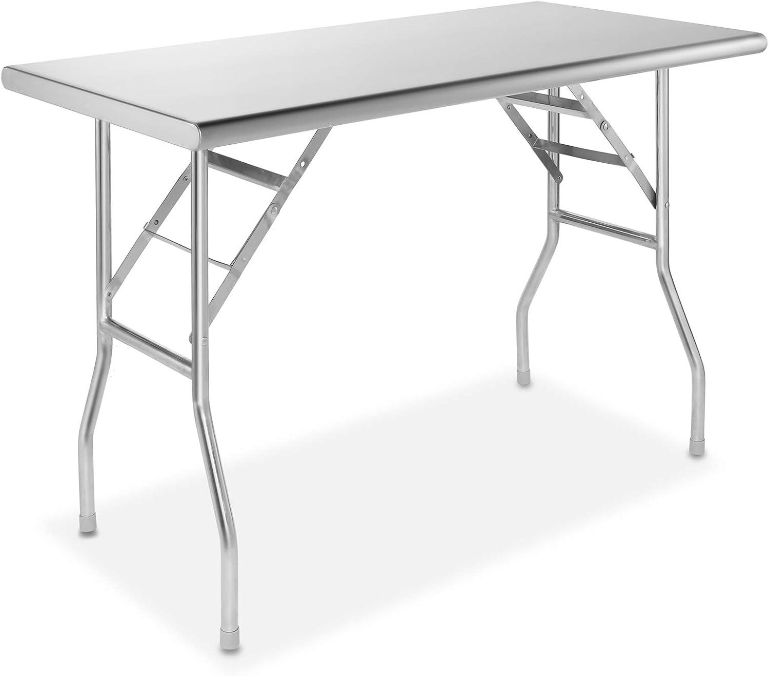 GRIDMANN Stainless Steel 48'' L x 24'' W x 31'' H Work Tables