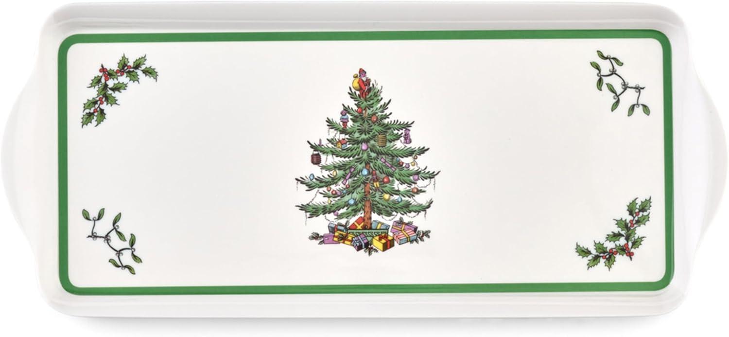 Pimpernel Christmas Tree Melamine Sandwich Tray