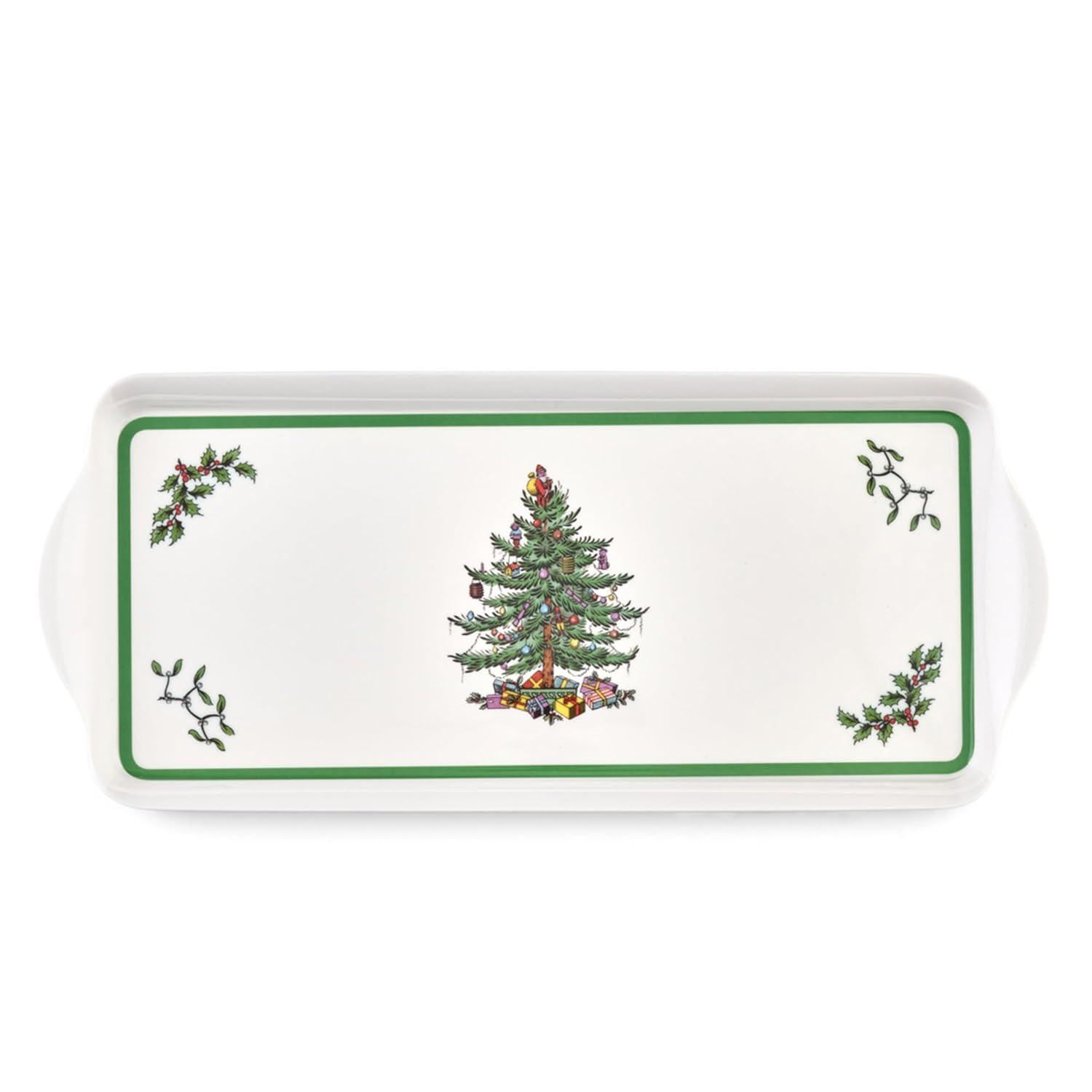 Pimpernel Christmas Tree Melamine Sandwich Tray