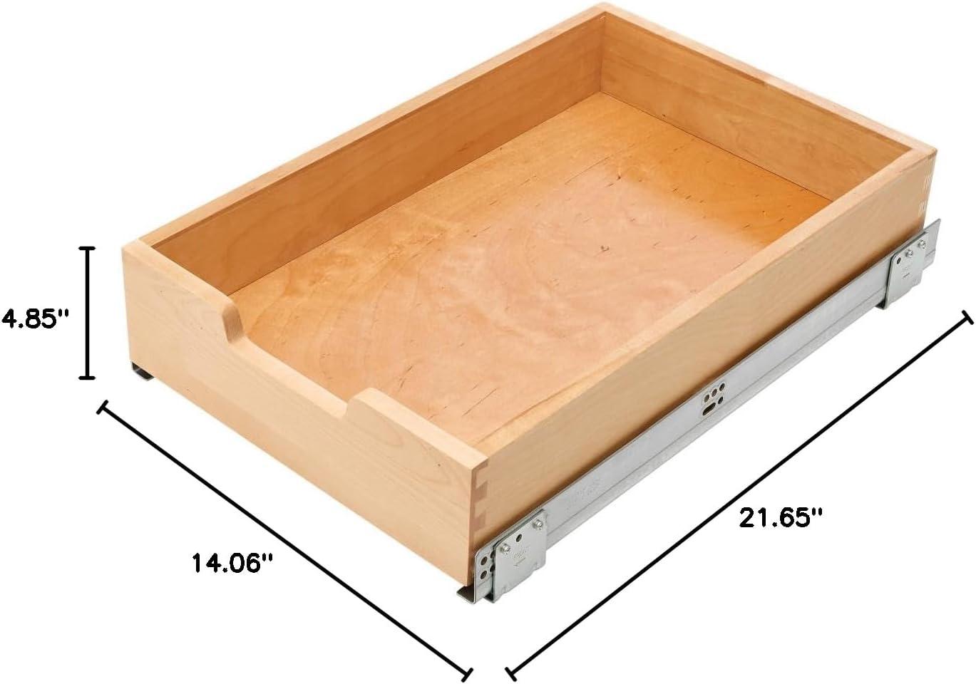 Rev-A-Shelf Rev-A-Shelf Wood Base Cabinet Pull Out Drawers with Soft Close