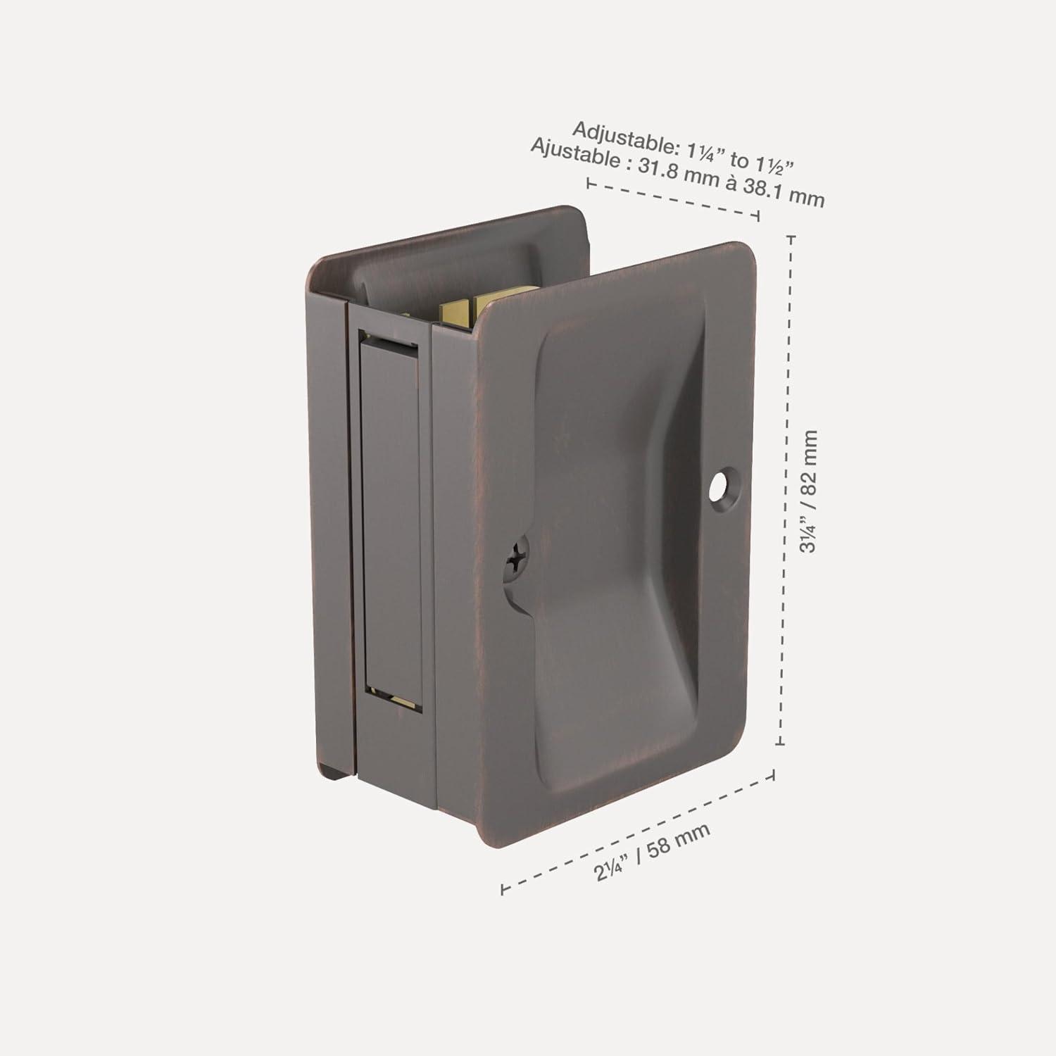 Delaney Hardware Passage Pocket Door Lock