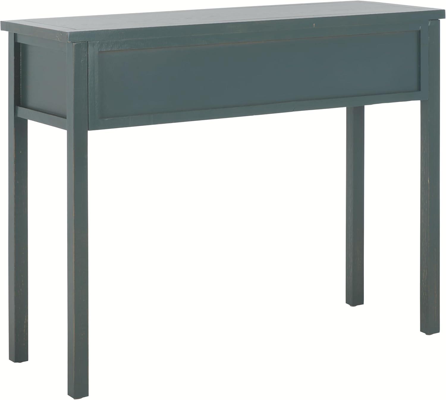 SAFAVIEH Cindy Console Table With Storage Drawers Dark Teal