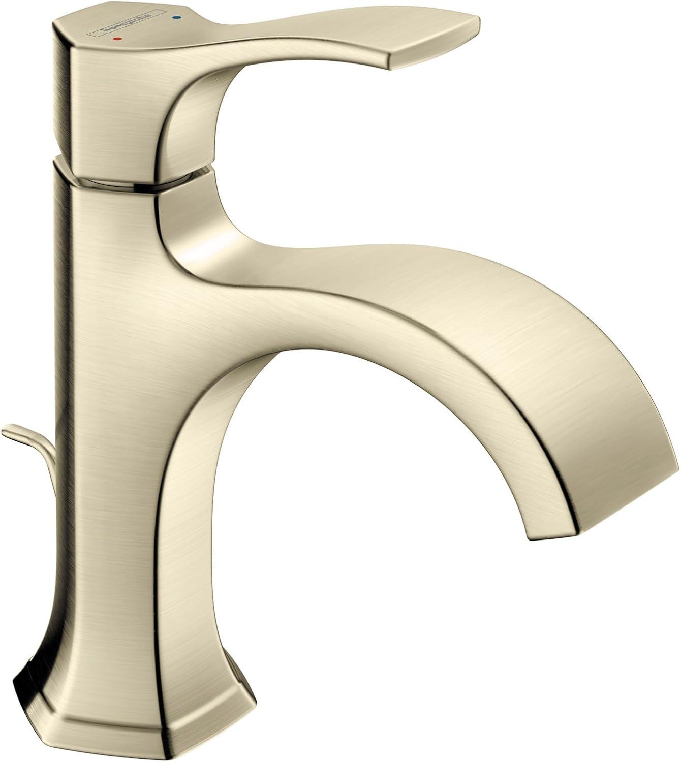 Hansgrohe Locarno Single Hole Bathroom Faucet with Drain Assembly 04810820