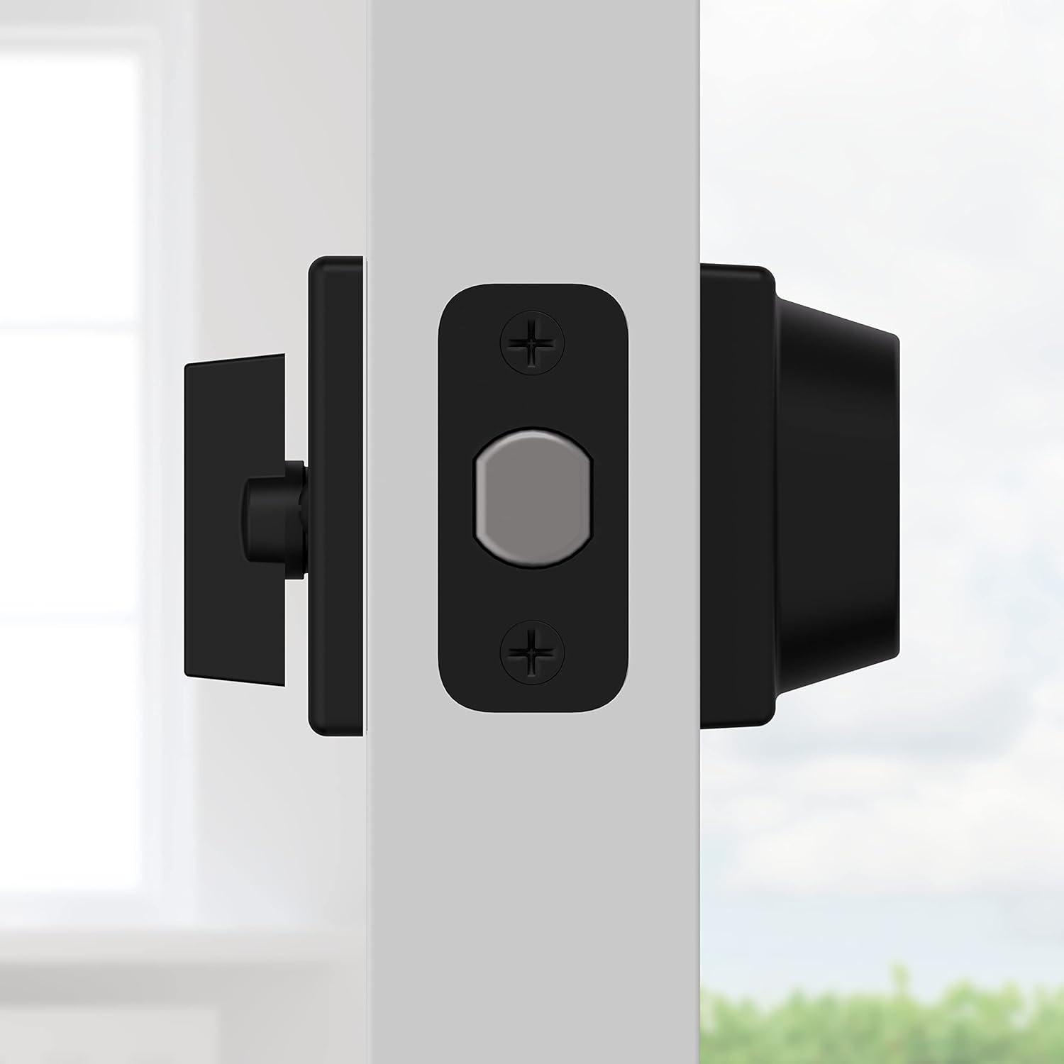 Single Cylinder Deadbolt with Square Rosette
