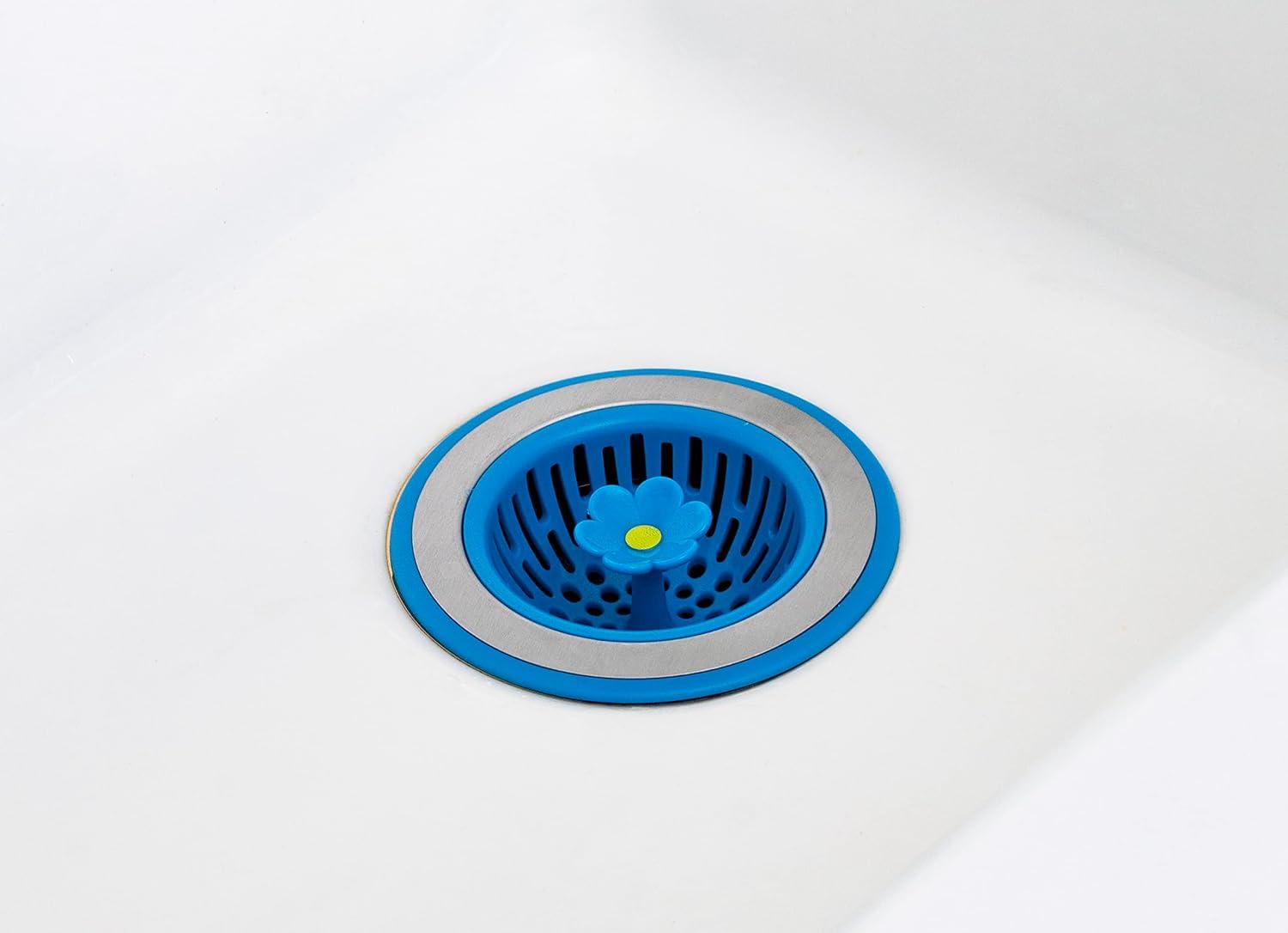 Joie Bloom Assorted Plastic/Stainless Steel Sink Strainer