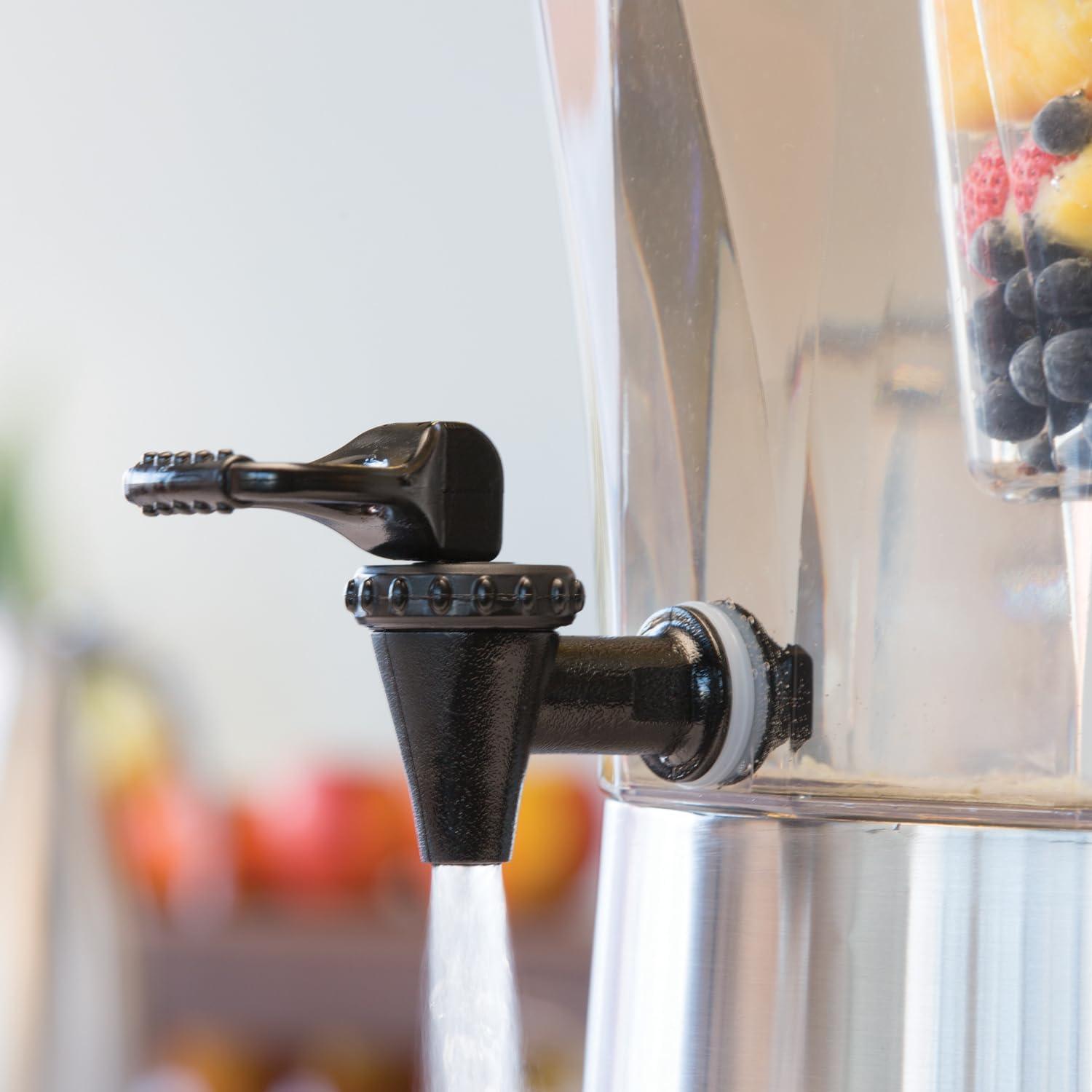 Service Ideas Service Ideas Beverage Dispenser with Optional Infuser Tube, NSF Certified