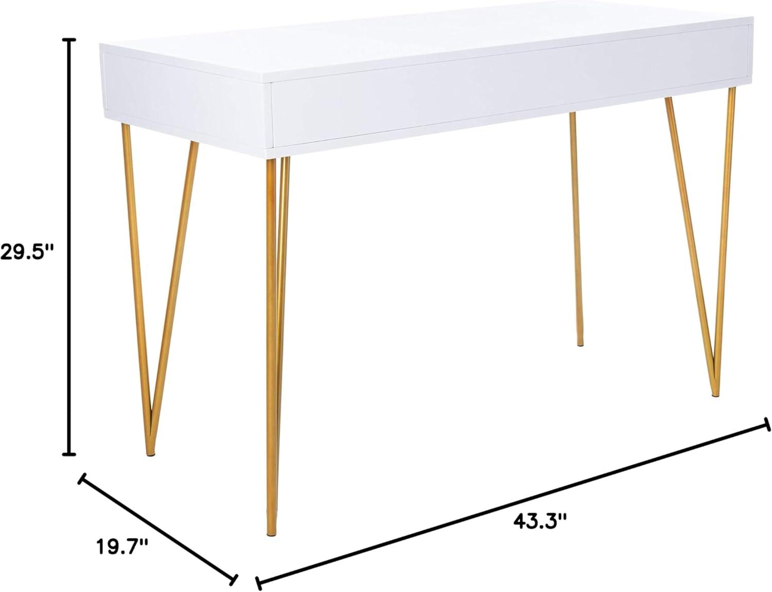 Pine Two Drawer Desk  - Safavieh