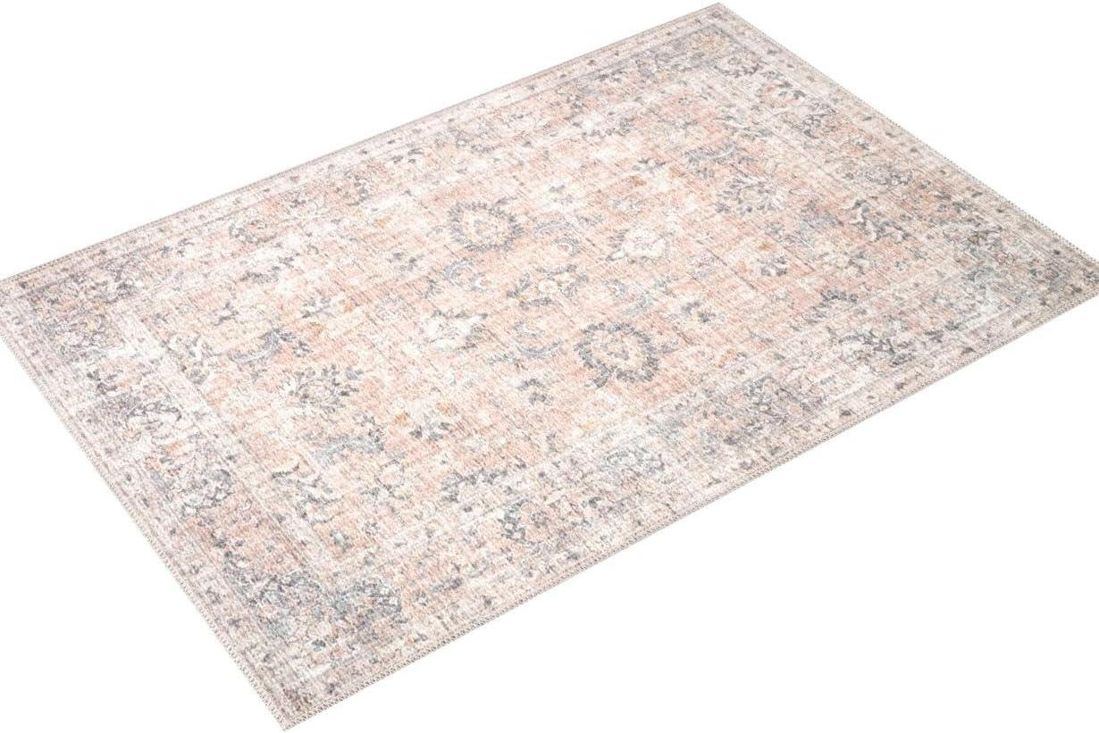 Roze Rug - Blush and Grey / 9' x 12'