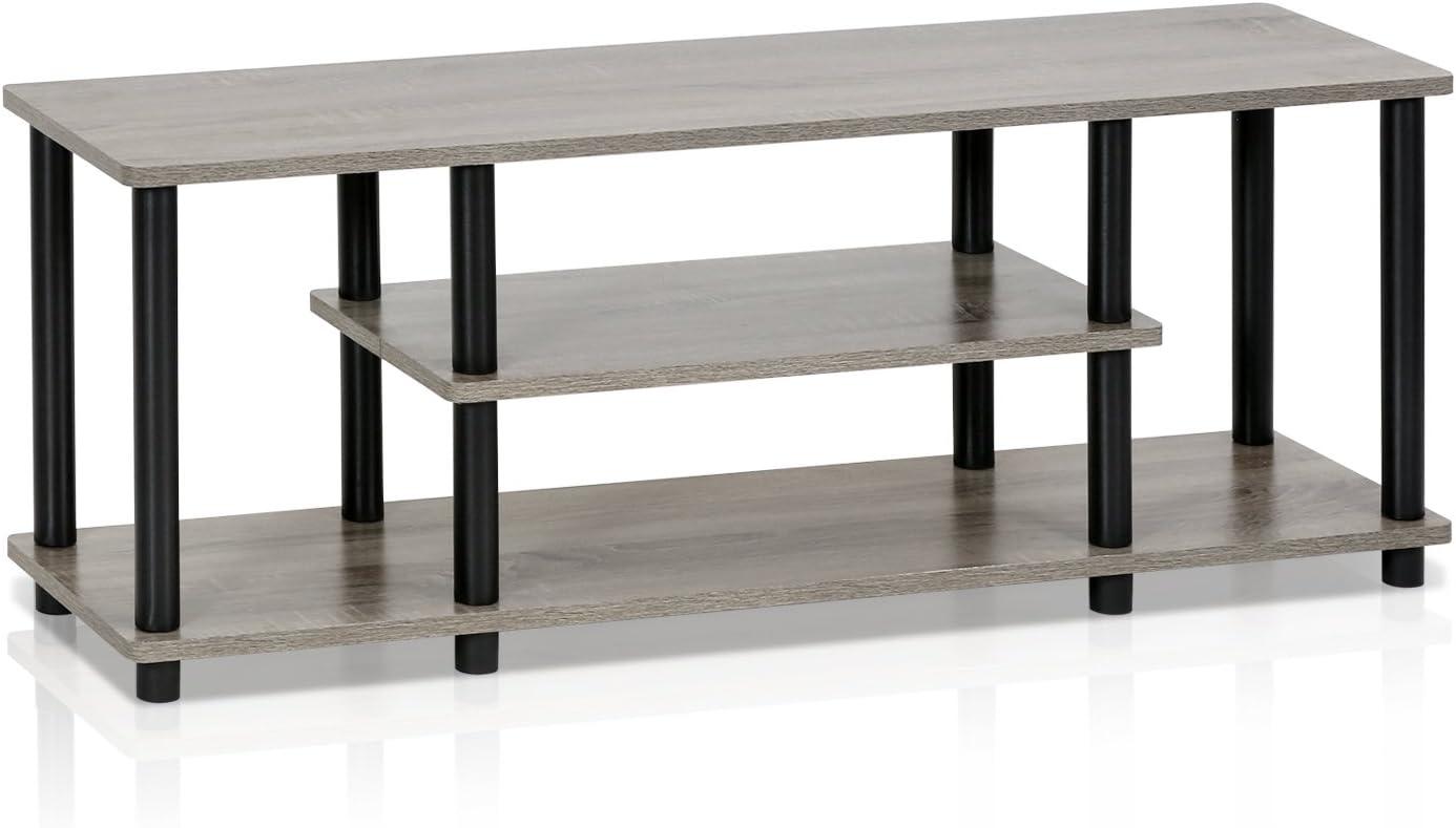 Furinno No Tools 3-Tier TV Stands for TV's up to 50" Entertainment Media Center