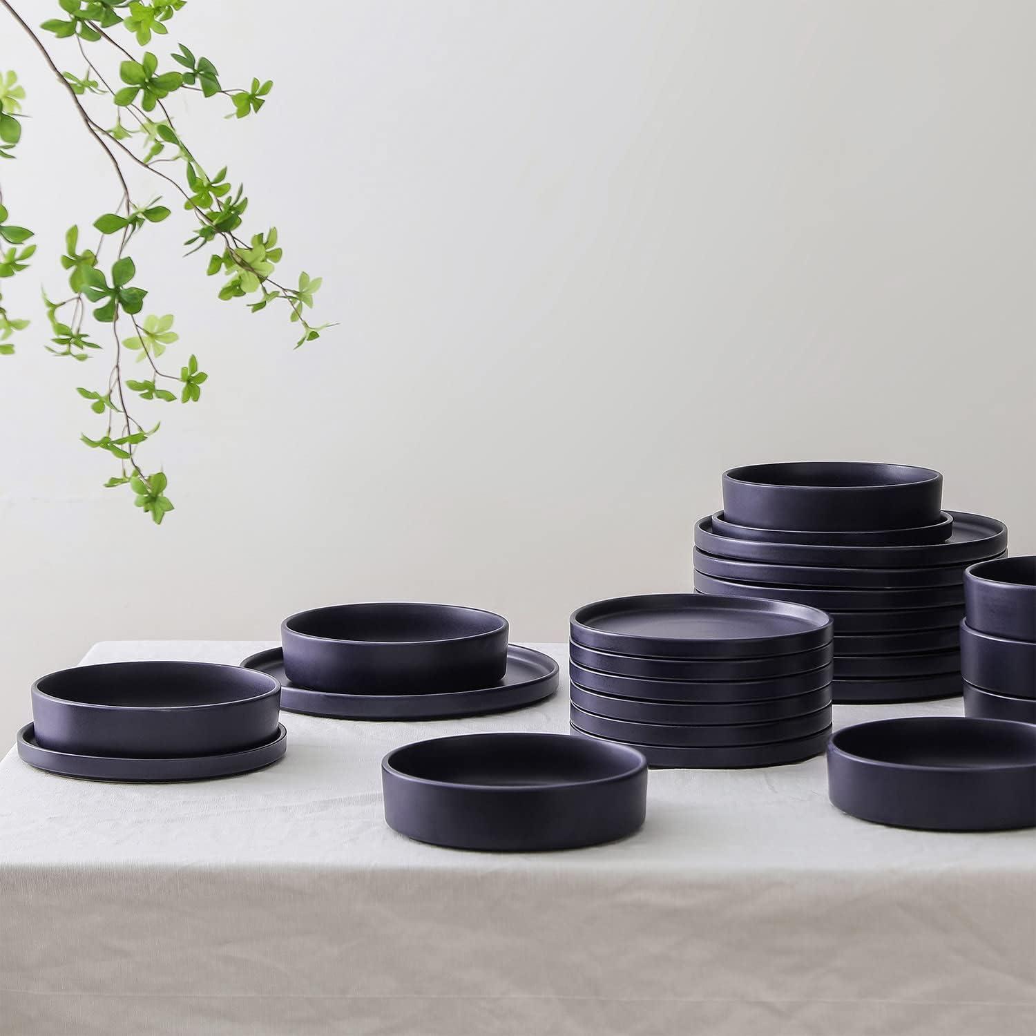 Stone Lain Cleo 32-Piece Dinnerware Set Stoneware