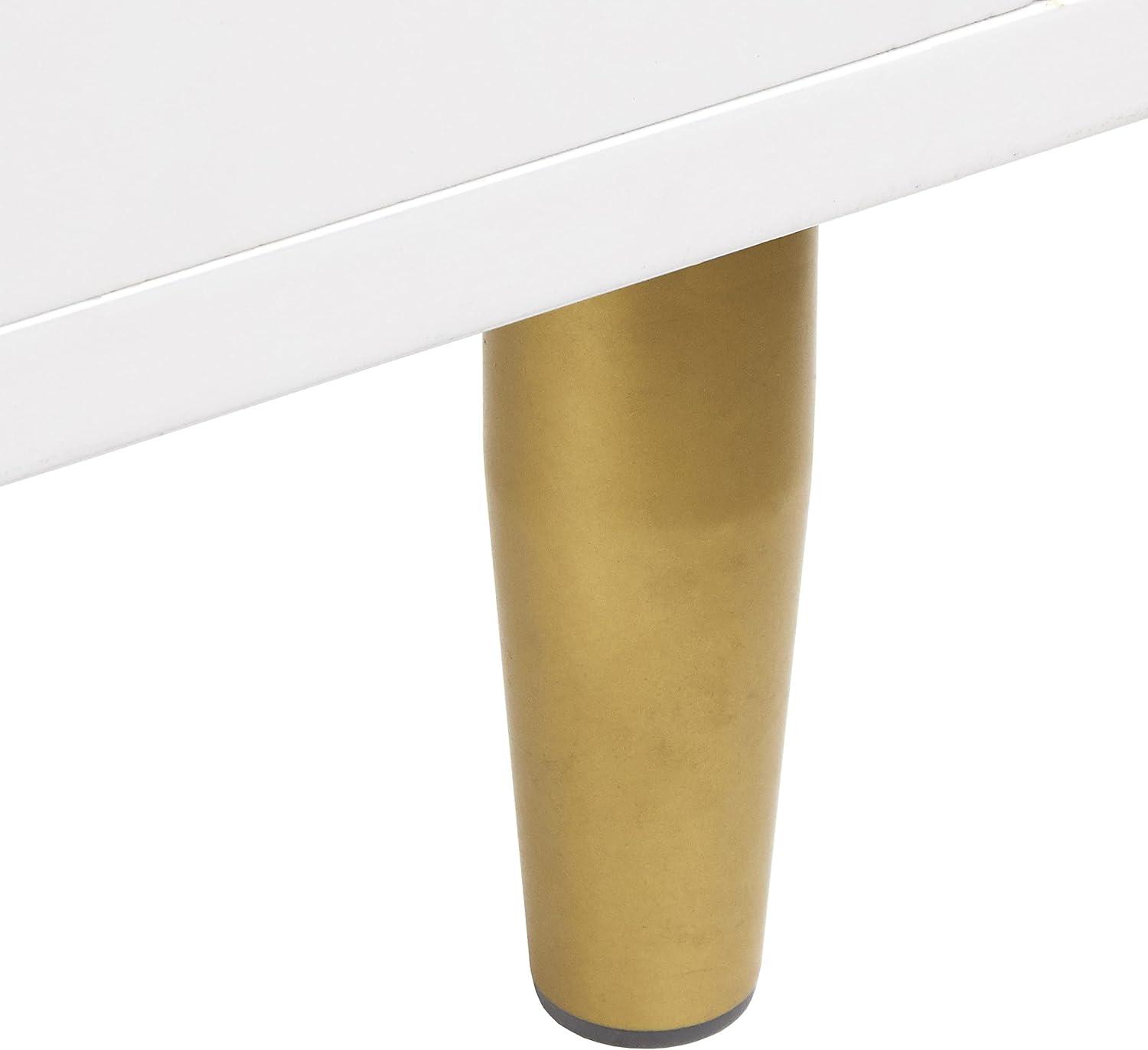 Buylateral 2 Drawer Dixie Filing Cabinet Blush Pink: Modern Vertical Storage, MDF Construction, 33"H x 15"W