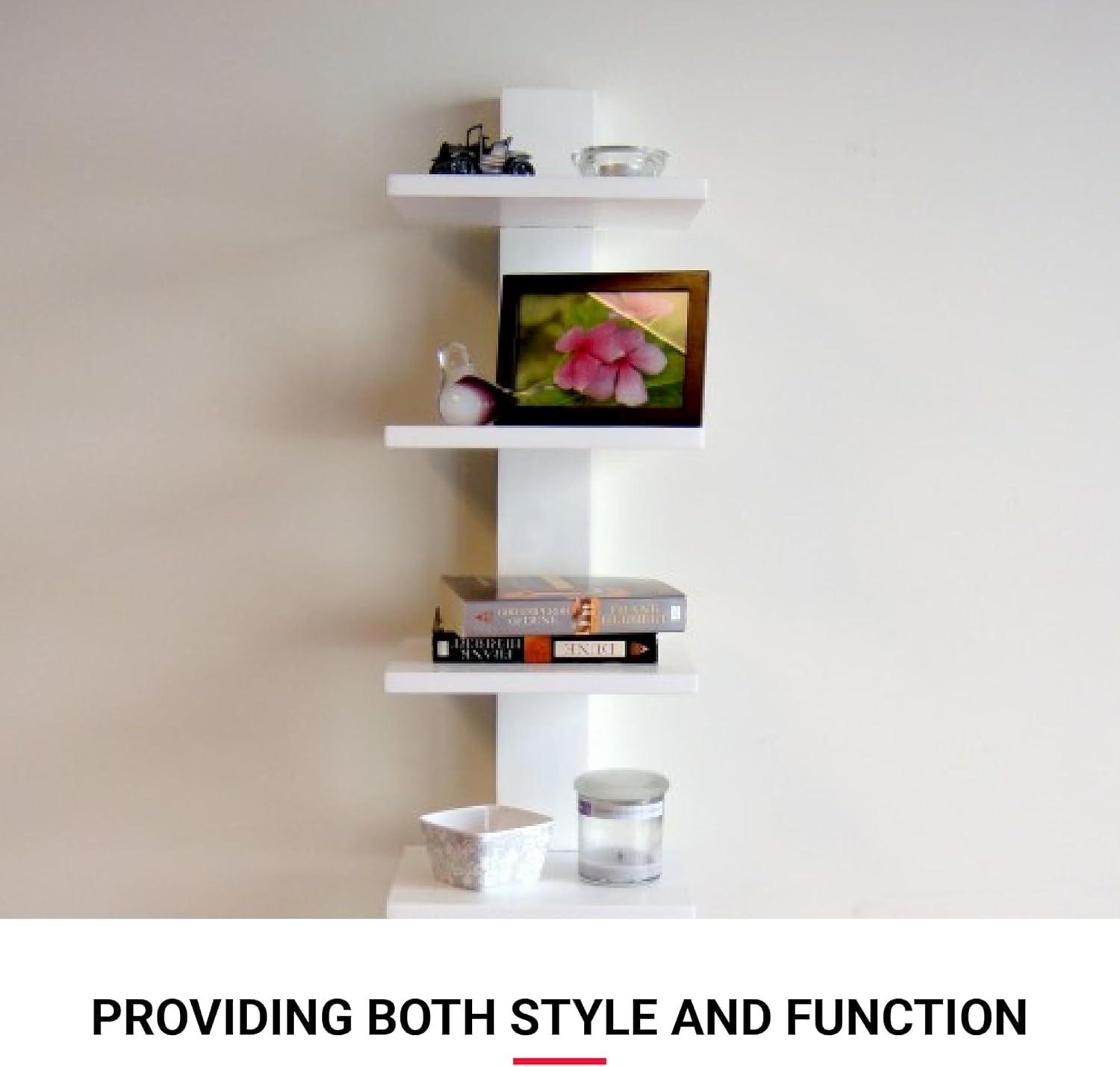 Spine Wall Book Shelves Stylish and Functional - Proman Products