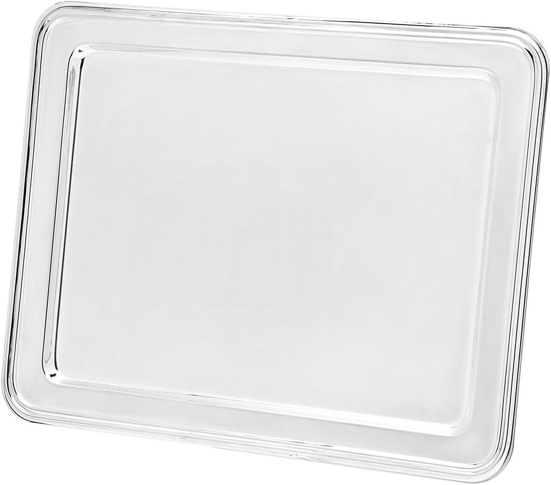 Clear Rectangular Glass Serving Tray