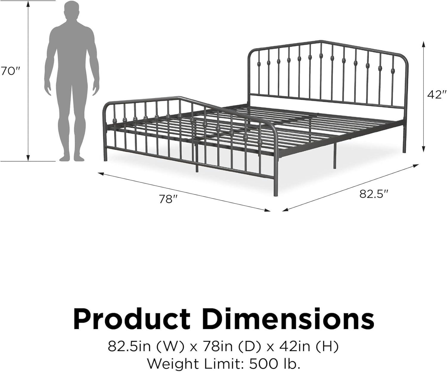 Bushwick Metal Platform Bed