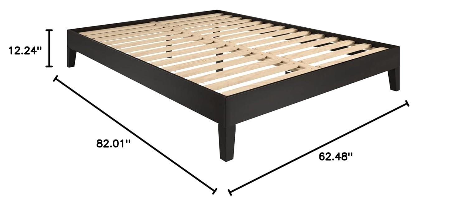 Queen Nix Platform Bed Black - Steve Silver Co.