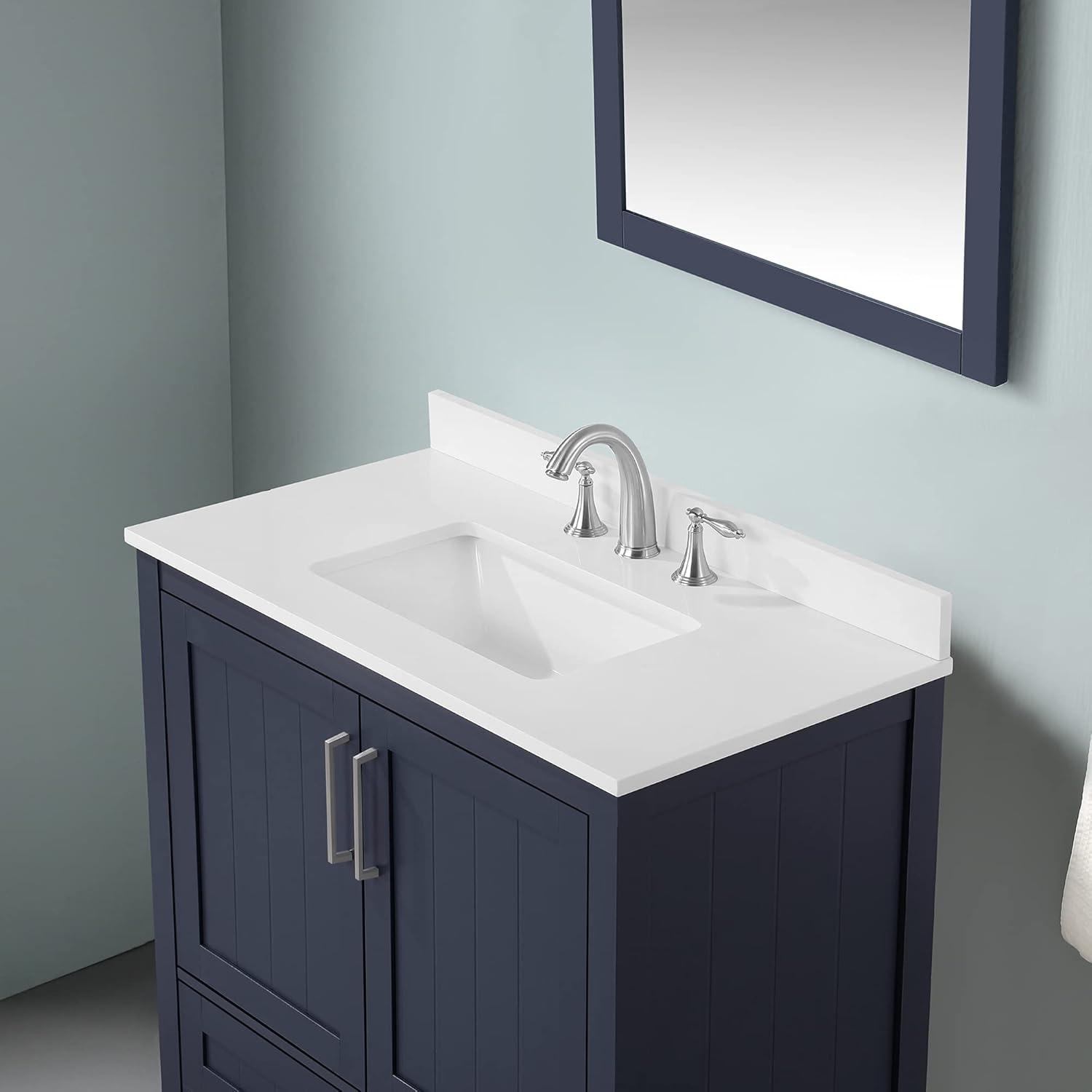 Ove Decors OVE Decors Kansas 36" Single Bathroom Vanity, in Midnight Blue Finish