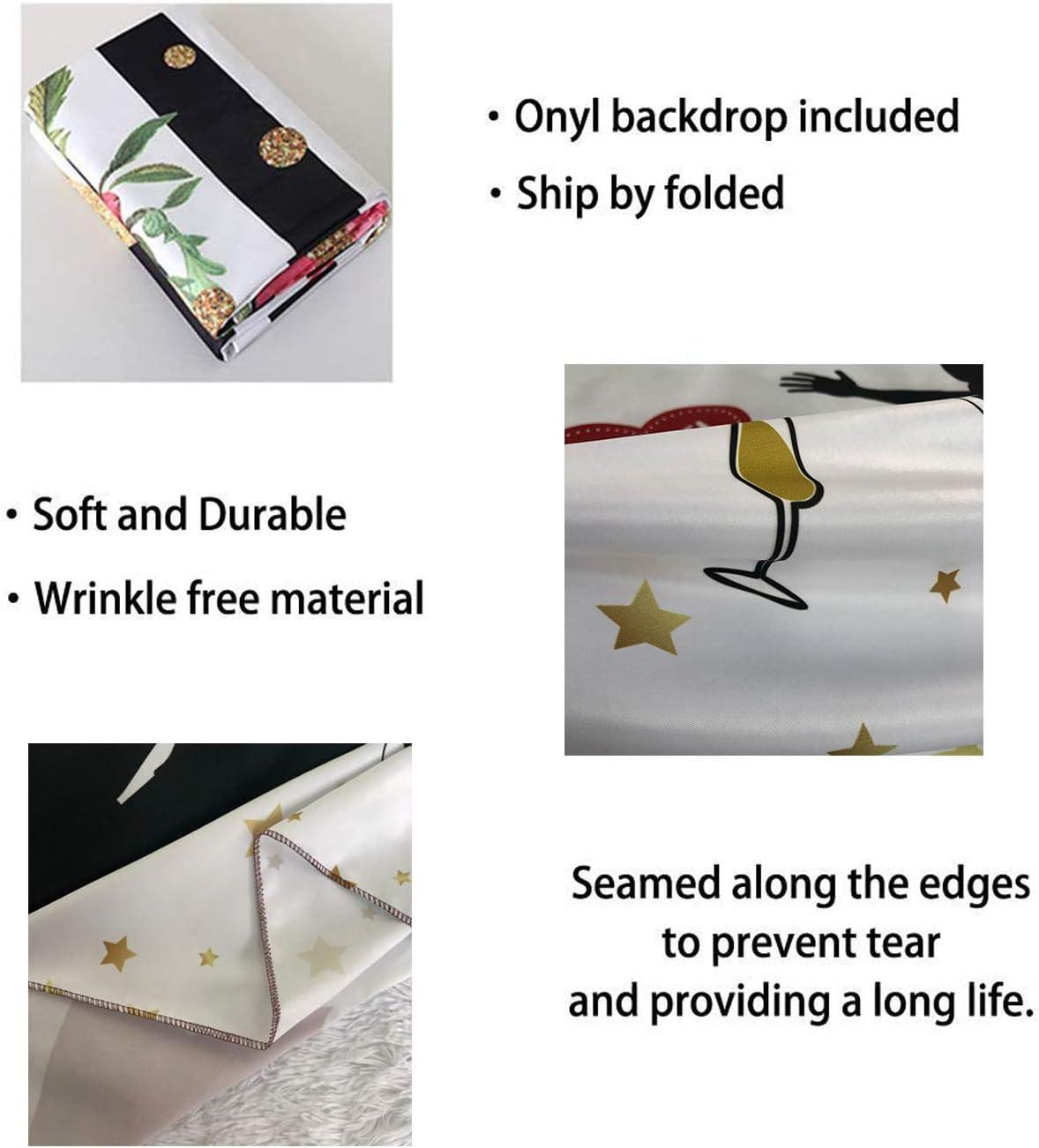 Safari Birthday Decorations 7x5ft Ployester Fabric Photography Backdrop Green Spring Forest Jungle Party Background Banner Supplies Baby Shower Decorations